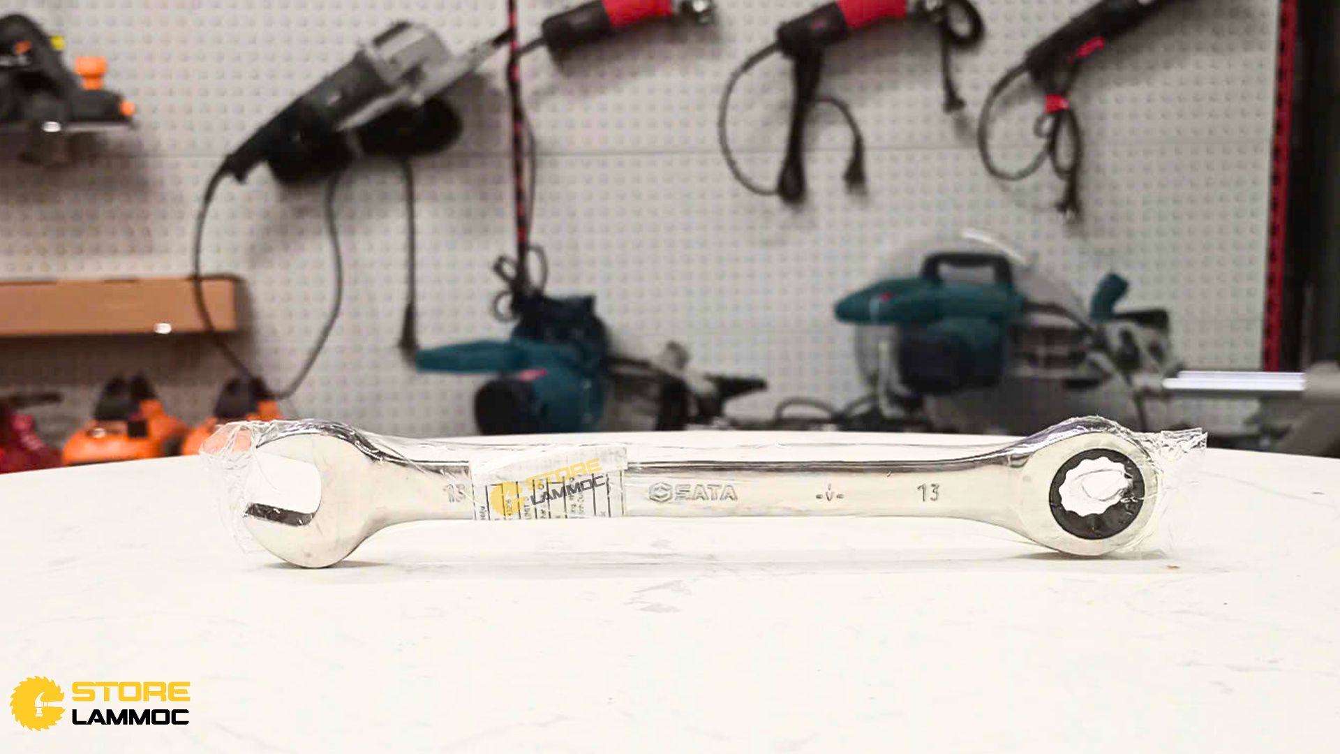 Cờ lê 2 đầu FP 13mm Sata 43206 - 4