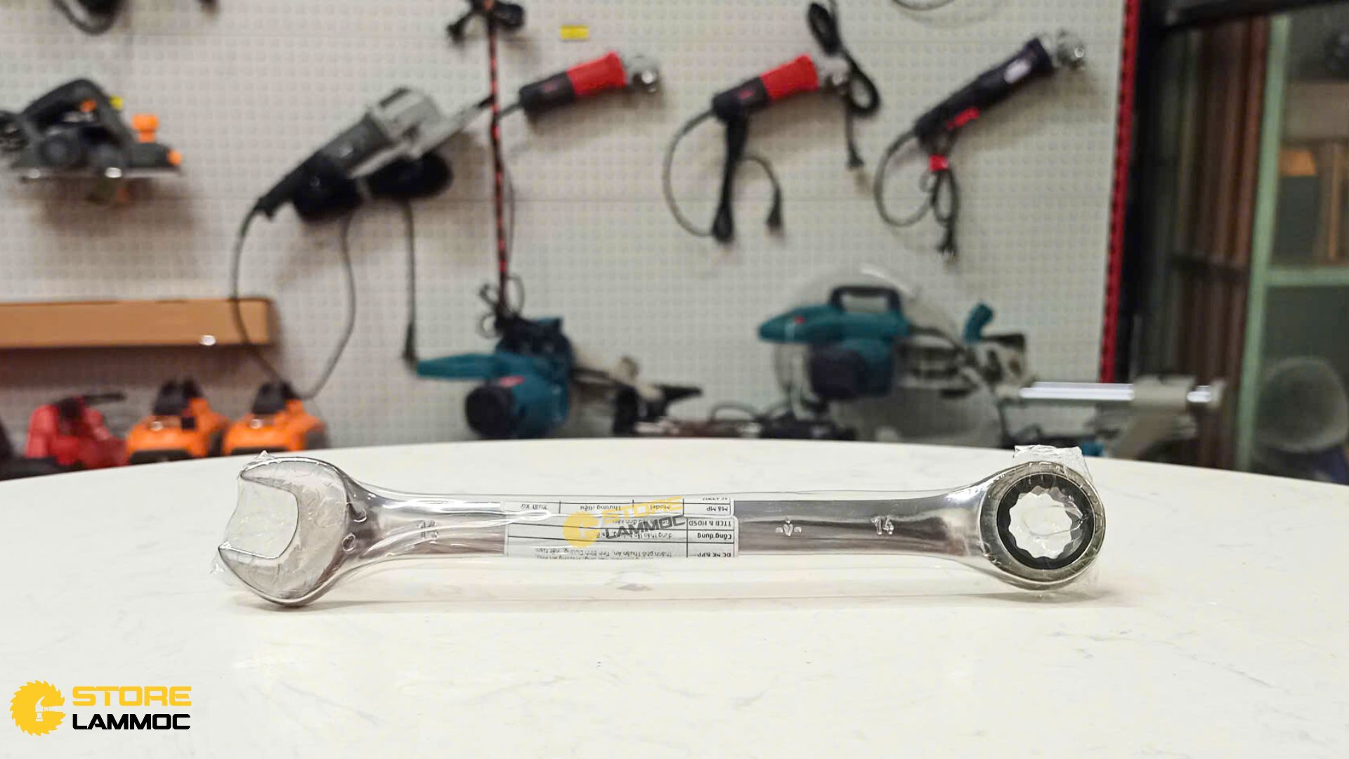 Cờ lê 2 đầu FP 14mm Sata 43207 - 4