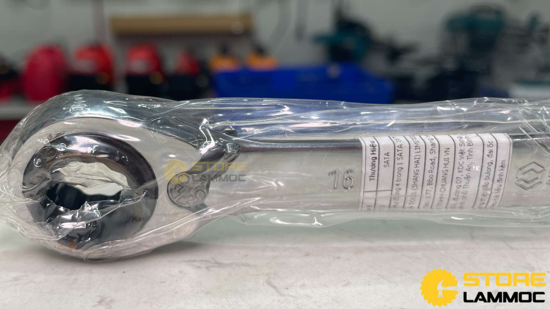 Cờ lê tự động 4 trong 1 16x17x18x19mm Sata 46623