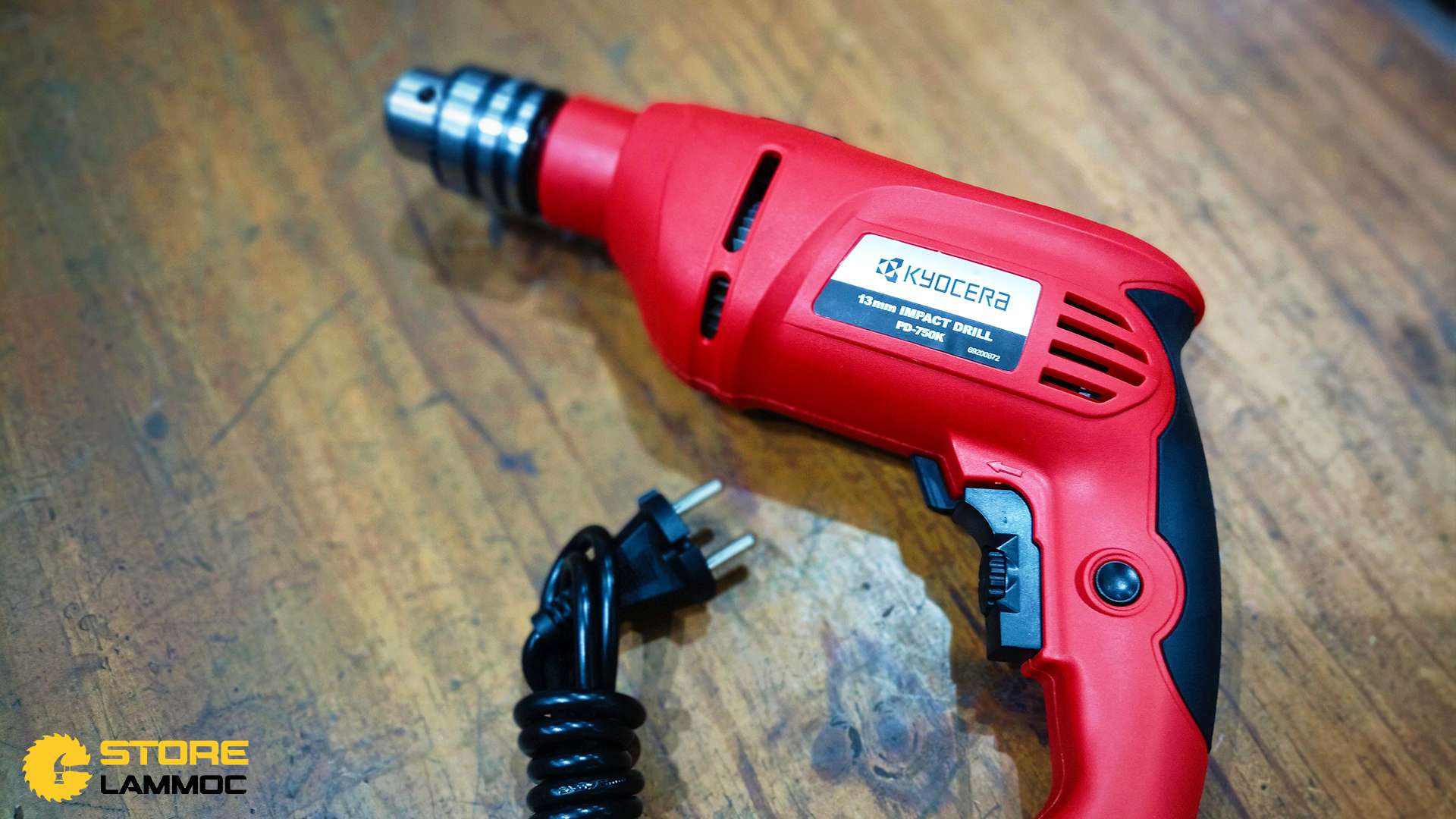 Combo 77 món và máy khoan tường Kyocera PD-750K