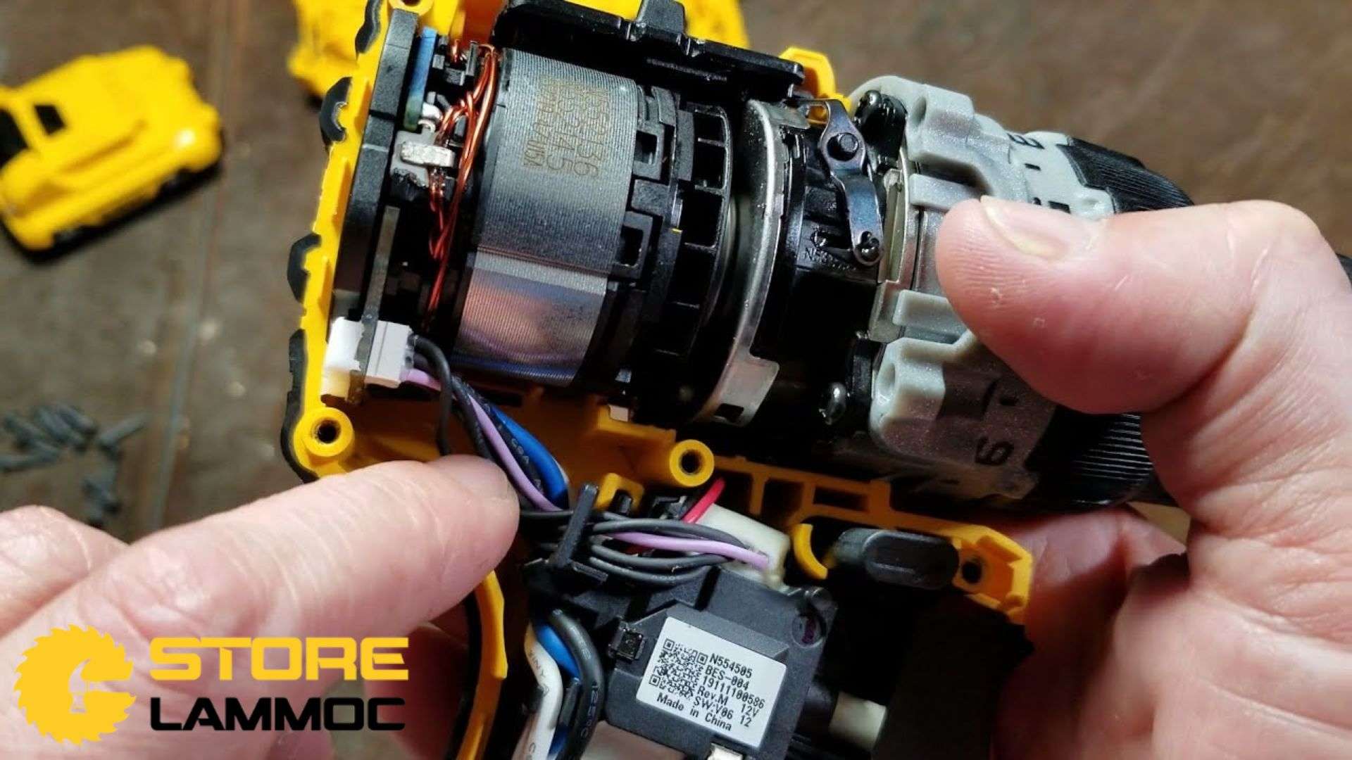 Công nghệ động cơ không chổi than của Dewalt