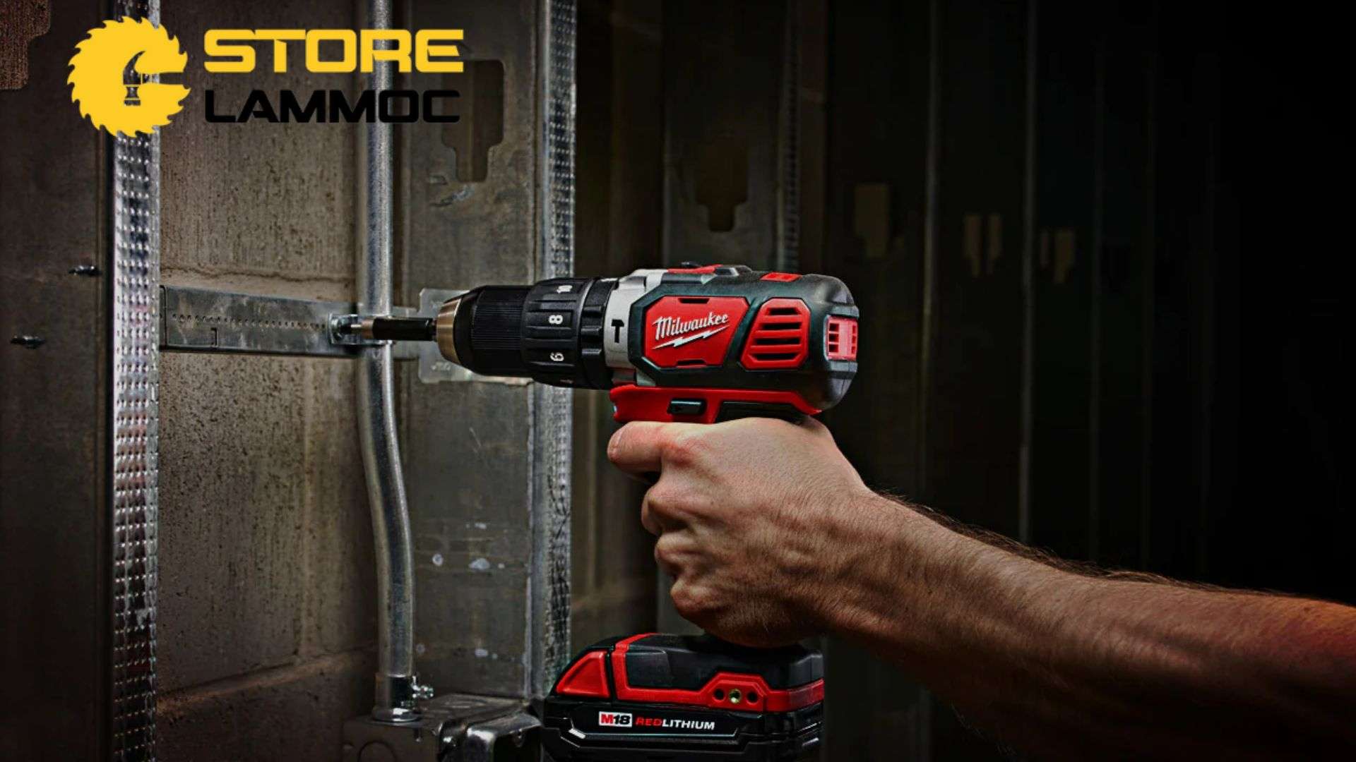 Máy khoan pin Milwaukee