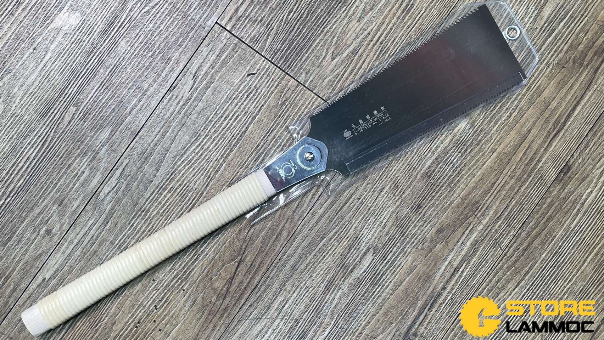 Cưa cắt mộng gỗ 2 mặt lưỡi 0.45mm cán mây Razor Saw Gyokucho RZ605