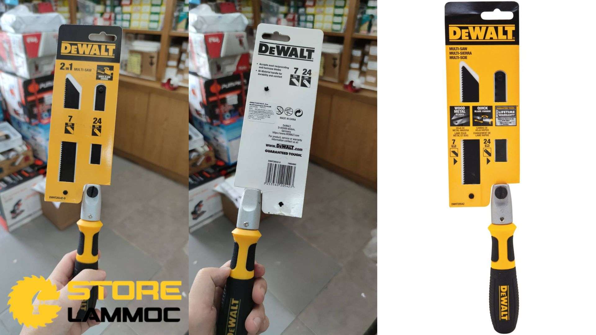 Cưa tay mini Dewalt DWHT20542-0