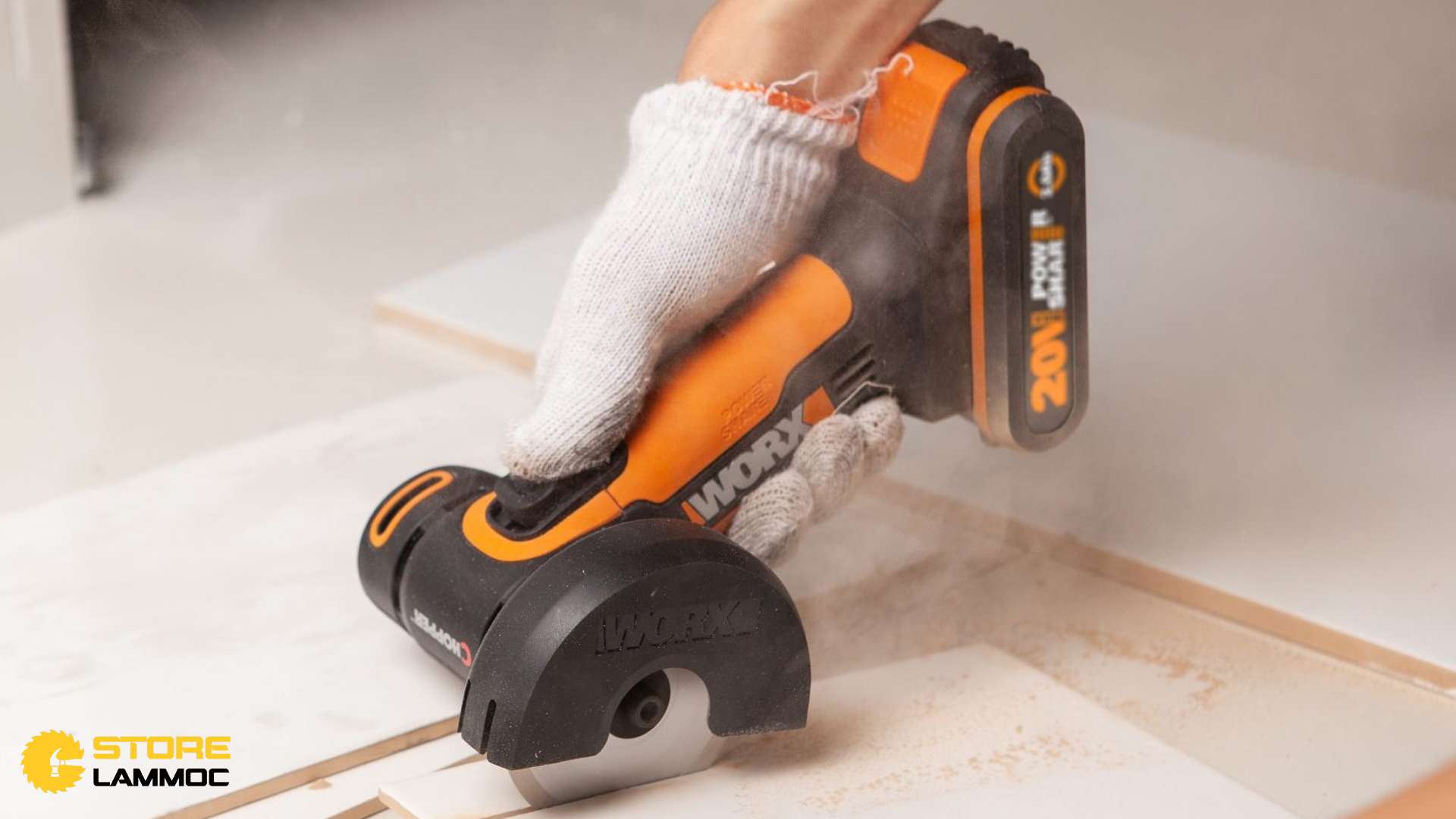 Máy Mài Cắt Mini Đa Năng WORX WX801