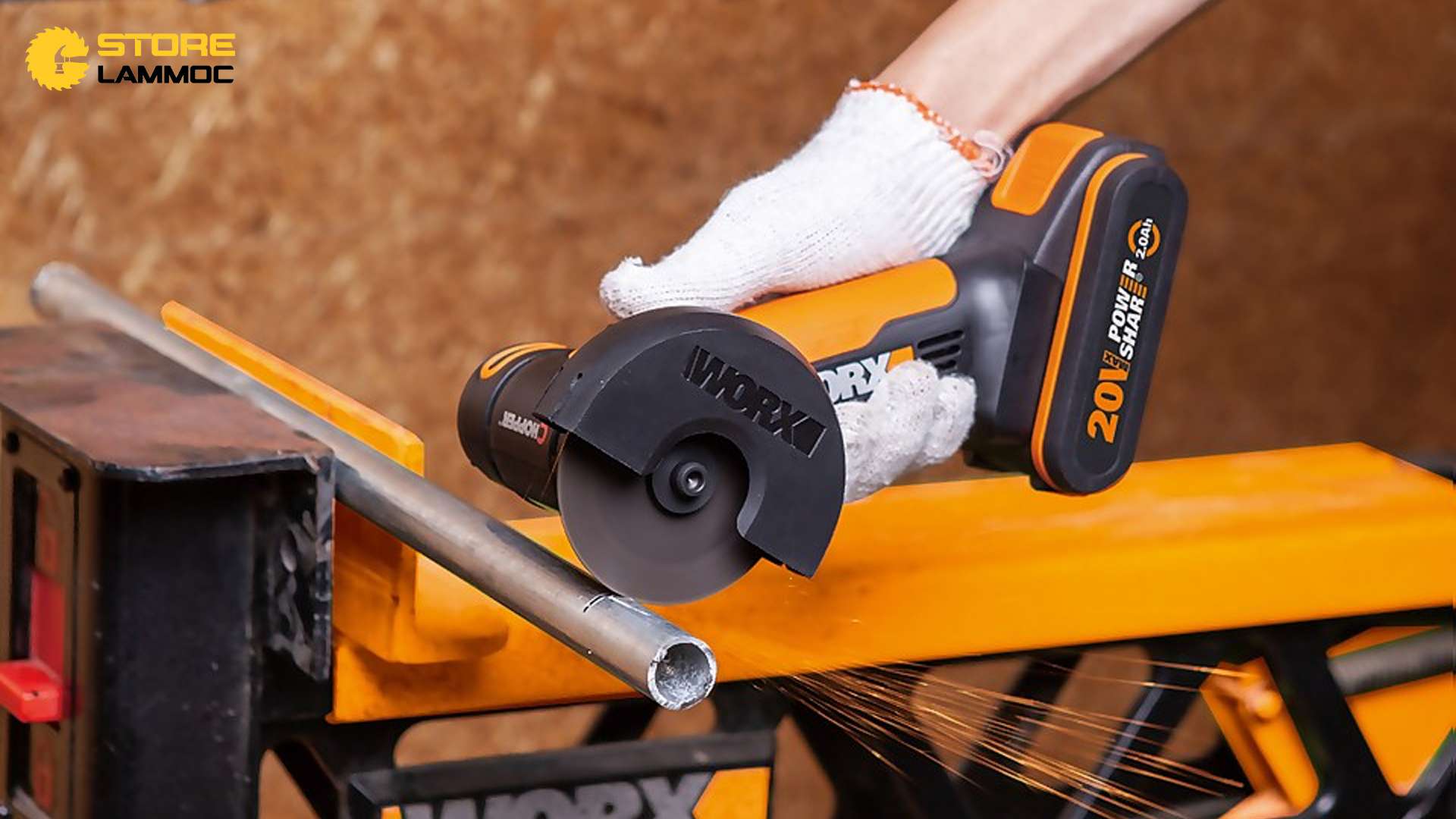 Máy Mài Cắt Mini Đa Năng WORX WX801