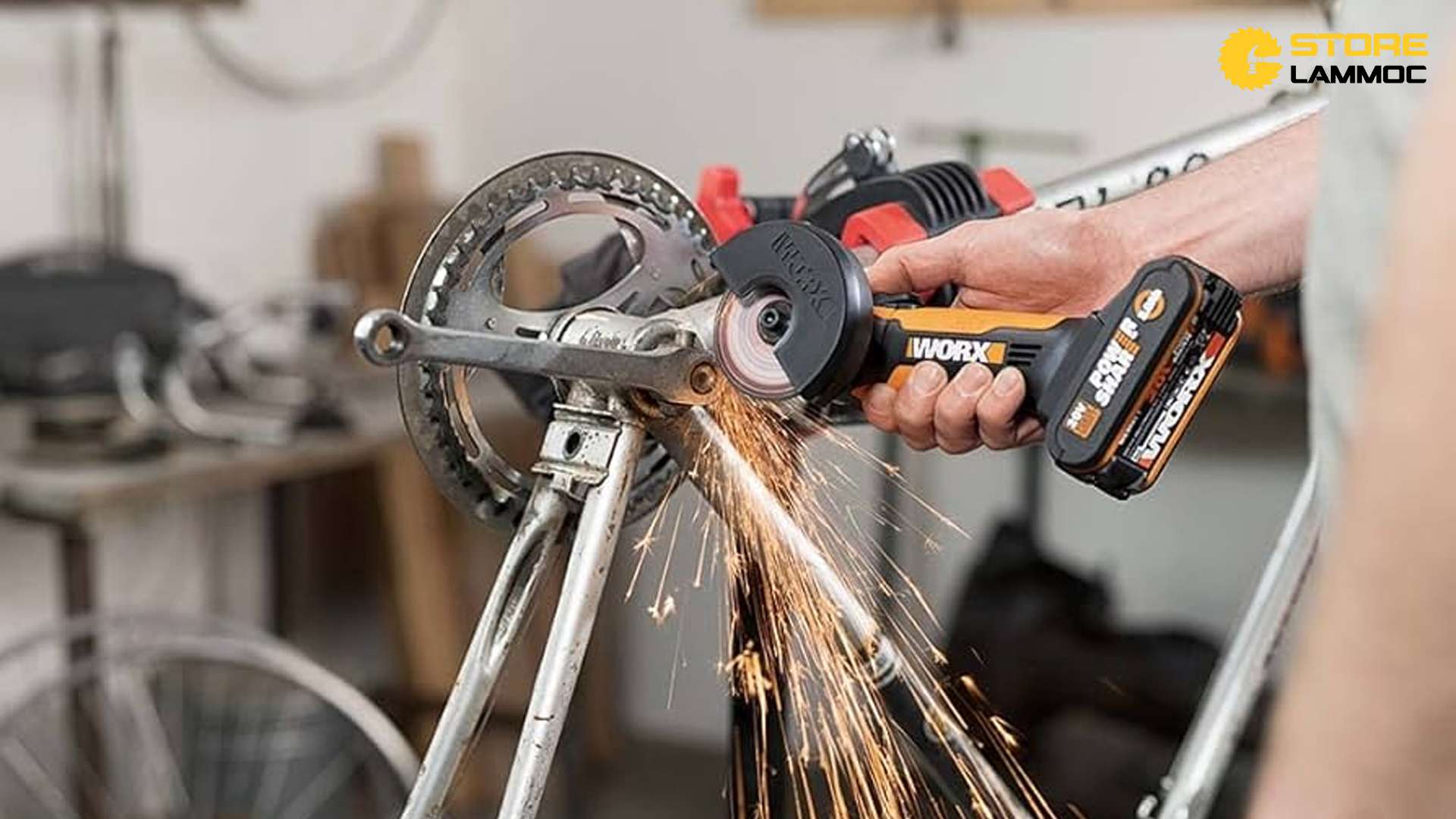 Máy Mài Cắt Mini Đa Năng WORX WX801