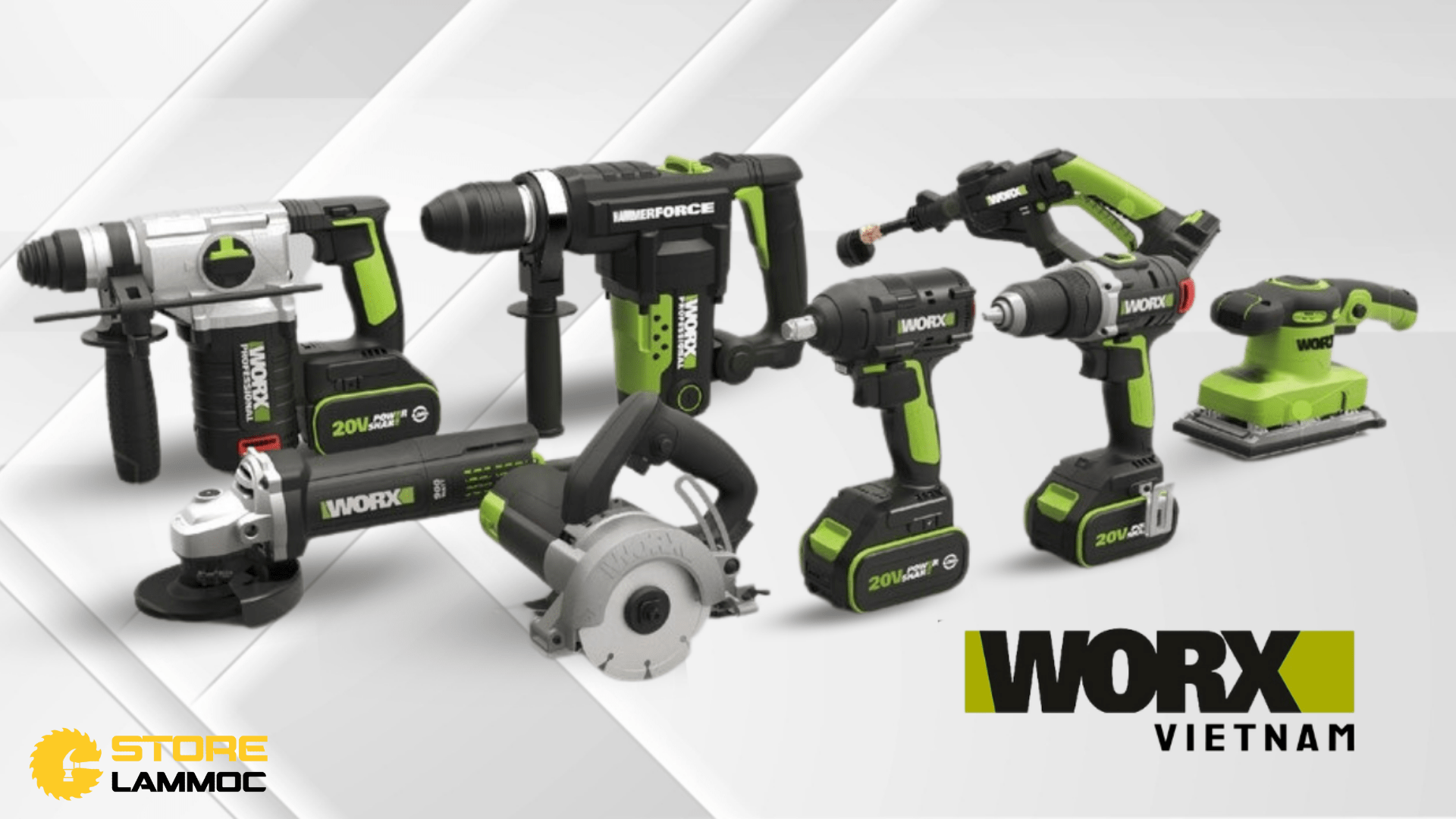 Đánh giá tổng quan thương hiệu Worx