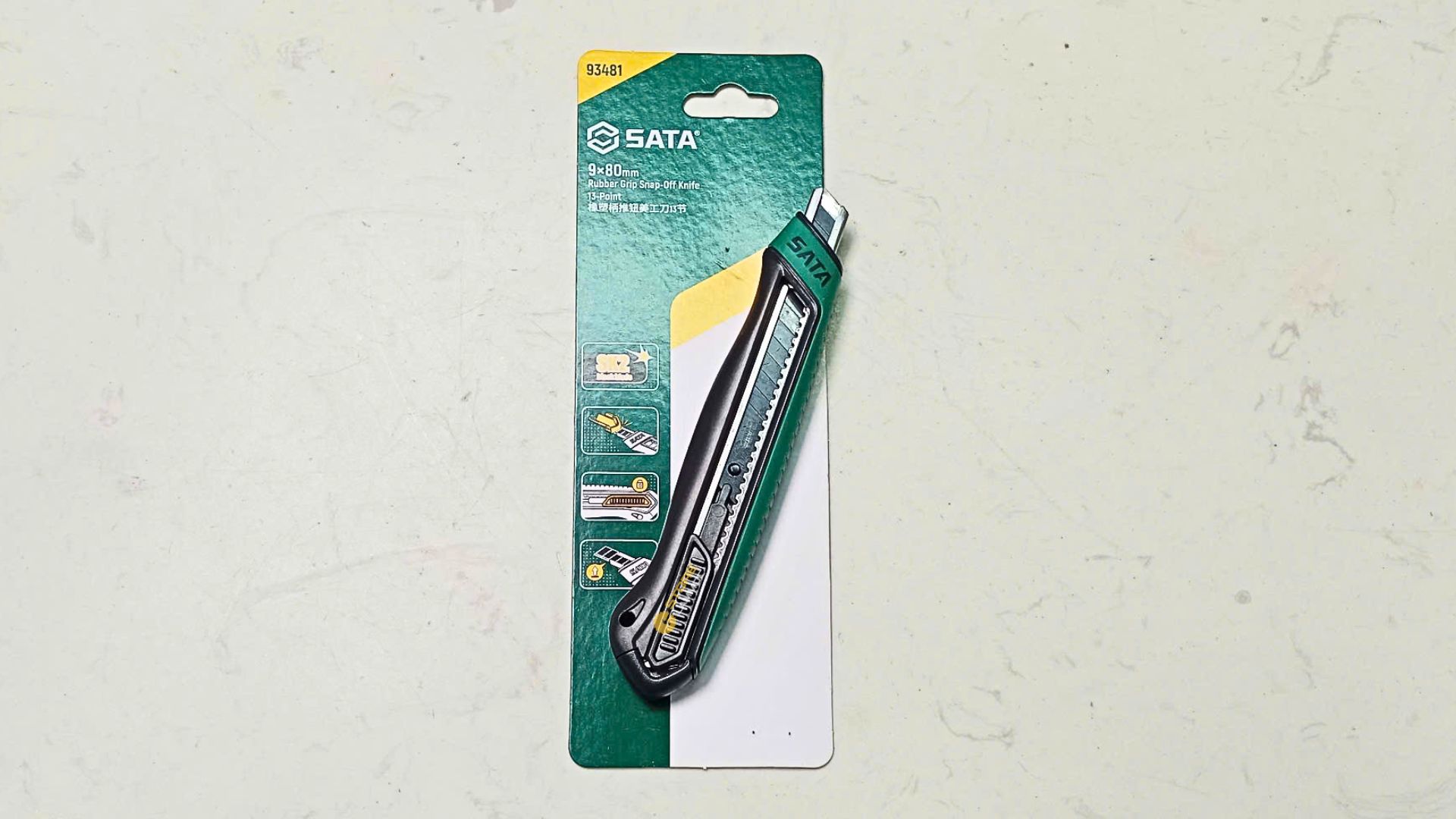 Dao rọc giấy T13 (9x80mm) Sata 93481 - 1