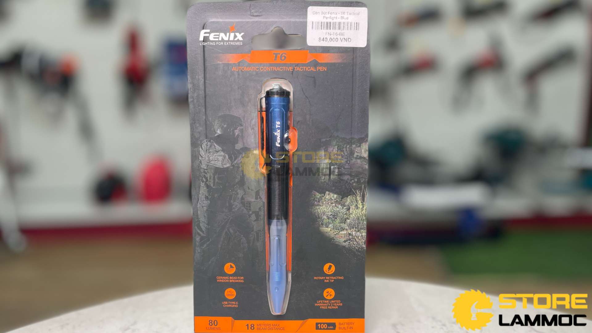 Đèn bút Tactical Penlight Fenix FN-T6BL