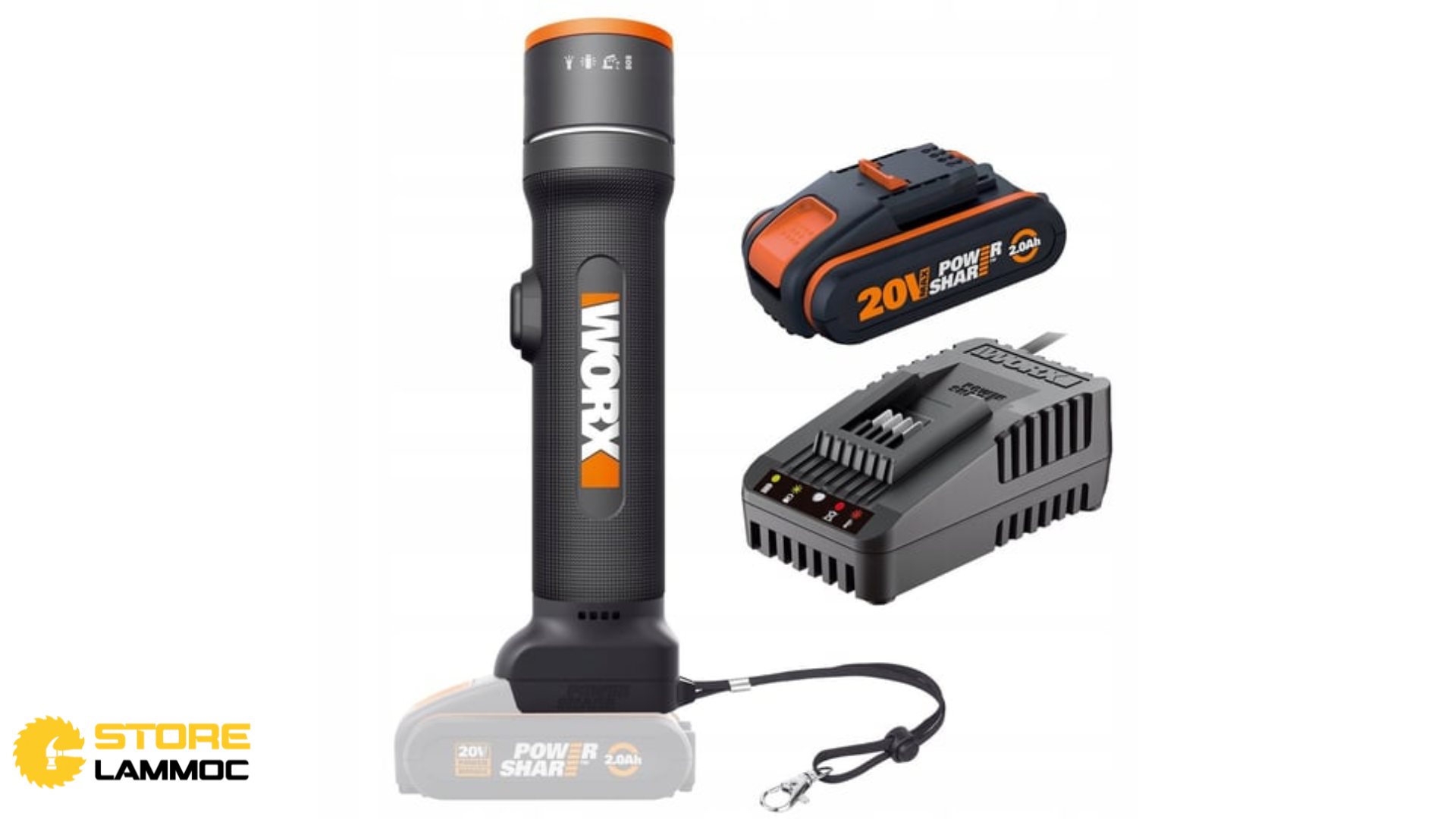 Đèn pin Worx WX027.9