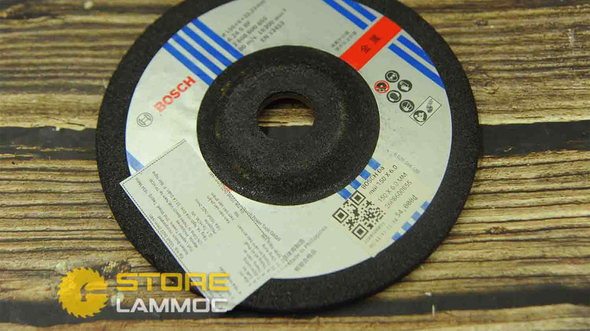 ĐĨA MÀI 150 X 6.0 MM BOSCH 2608600855