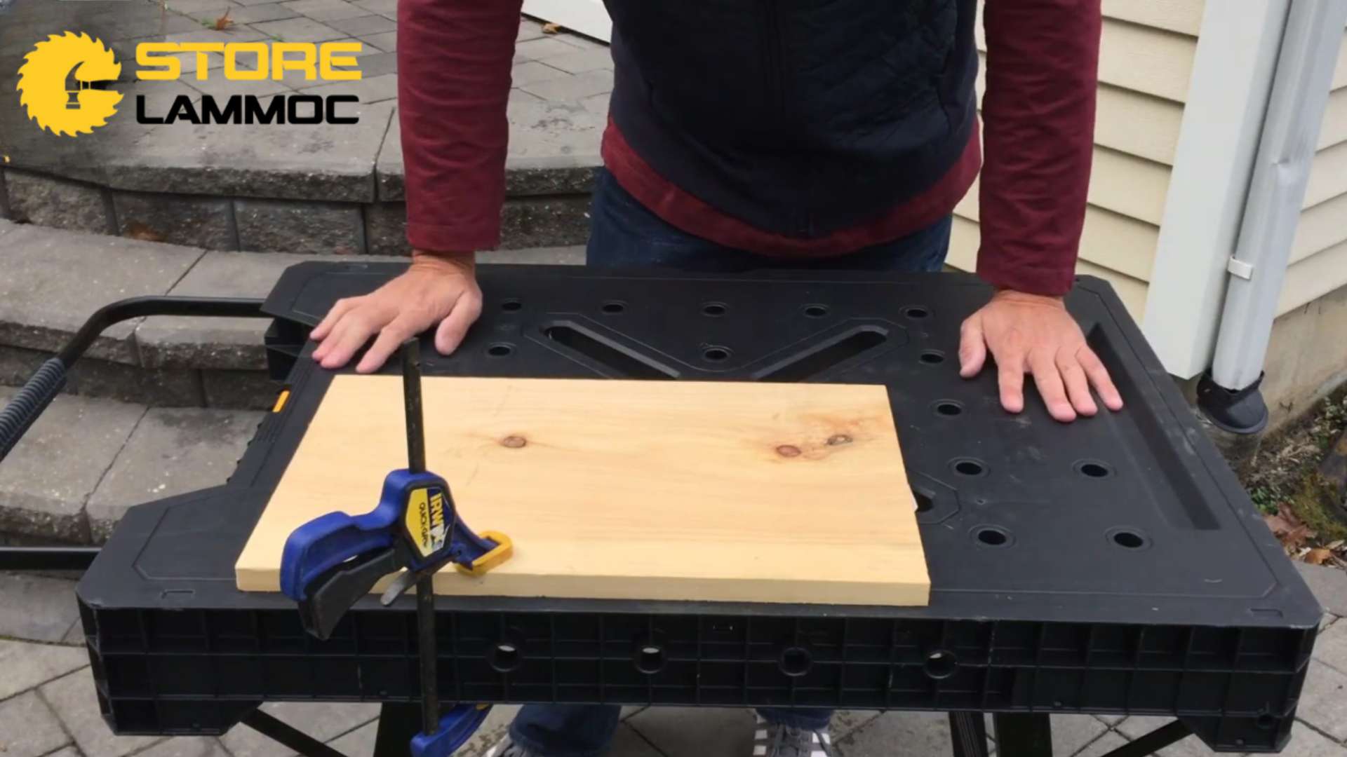 Điểm kẹp trên Bàn thao tác DeWALT