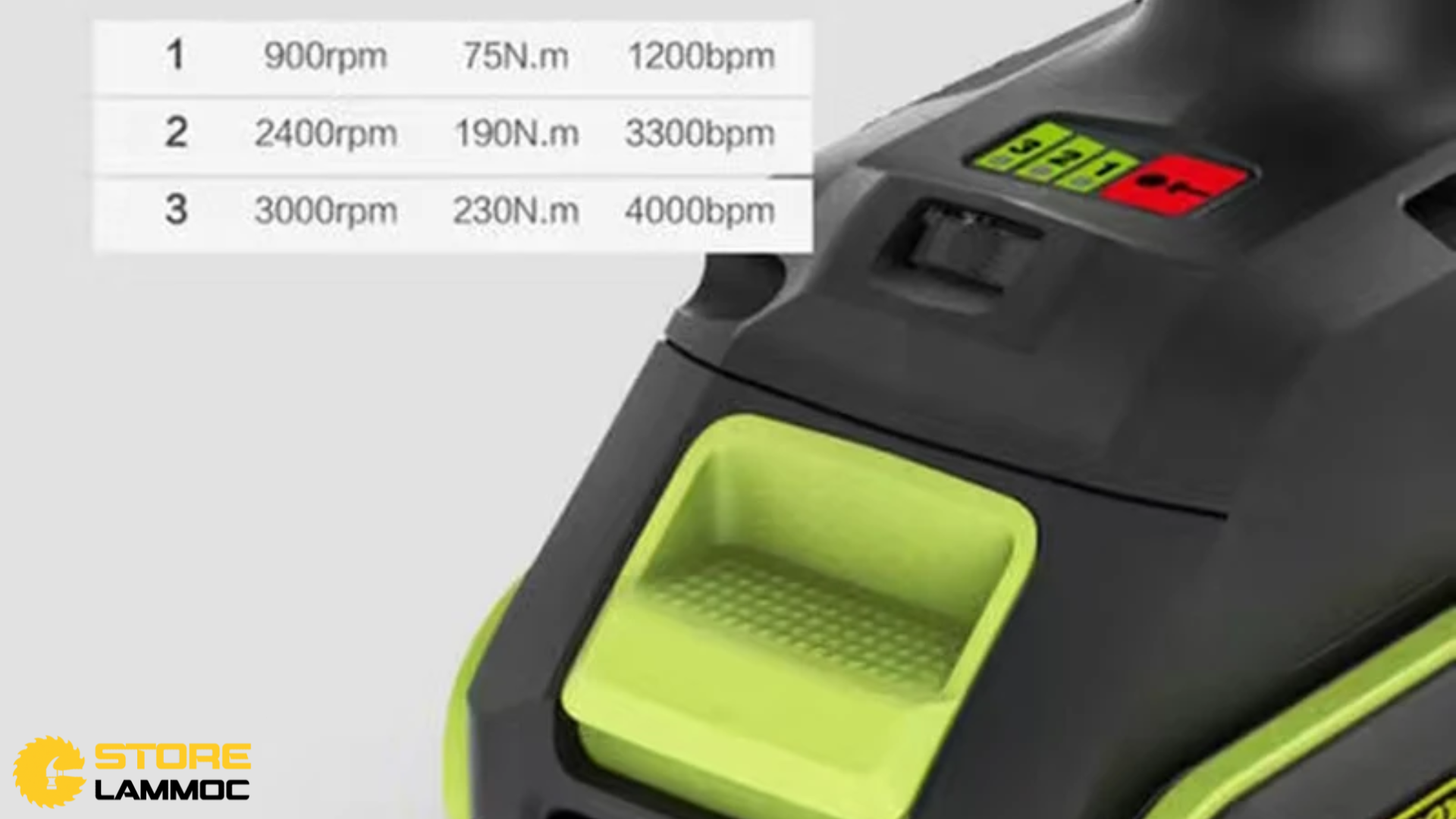 Điều chỉnh tốc độ của máy bắn vít pin Worx