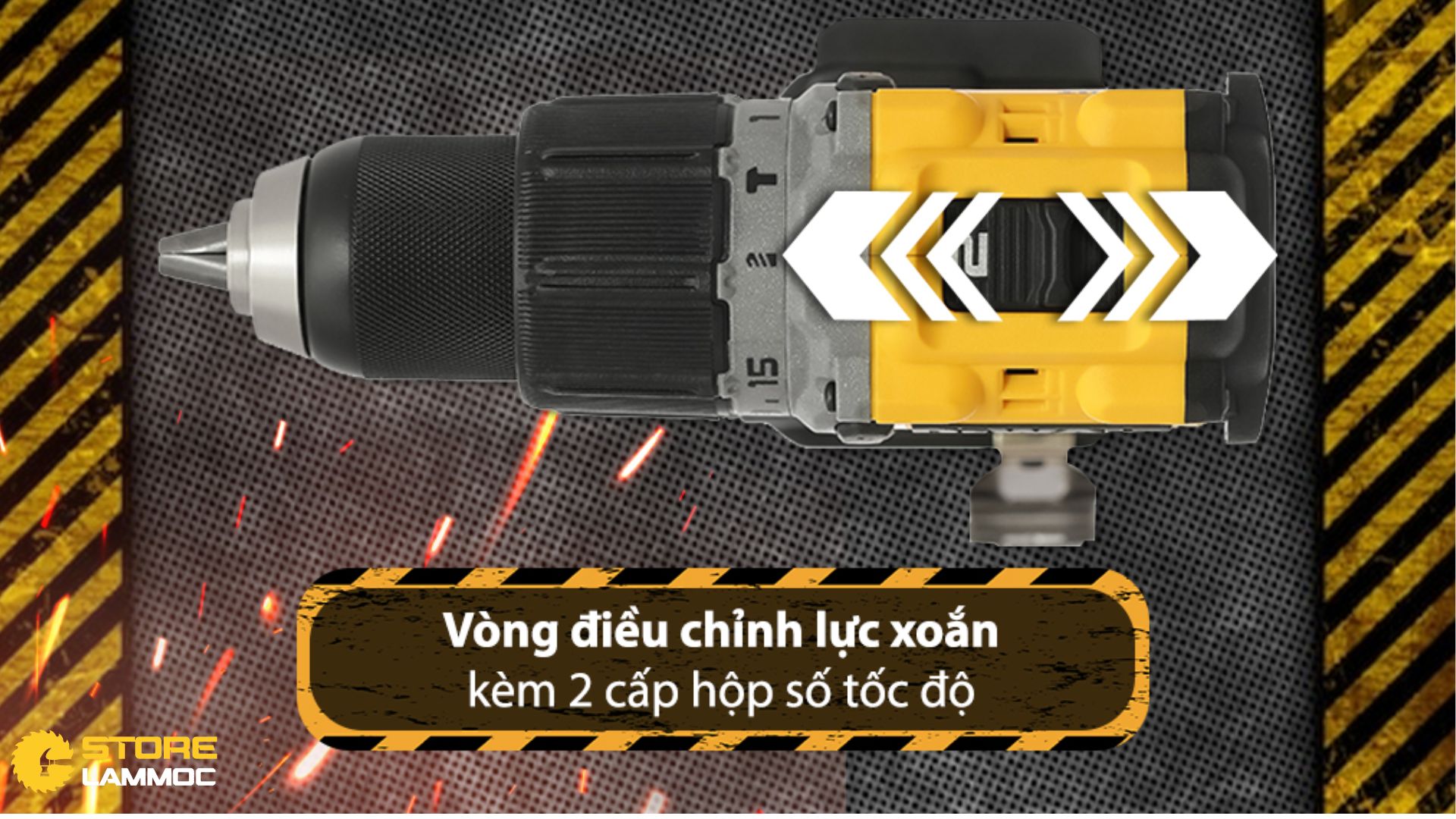 Điều Chỉnh Tốc Độ Và Lực Xoắn Linh Hoạt