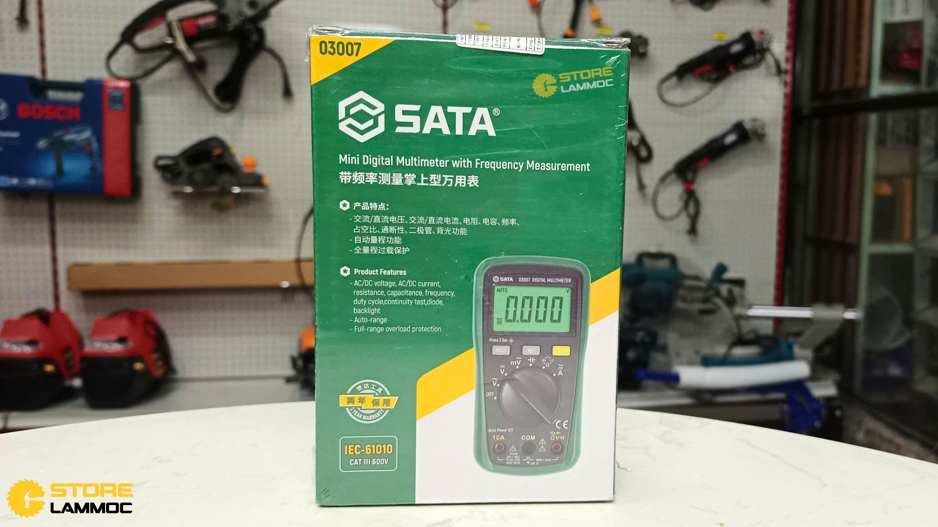 Đồng hồ đa năng 1.5V/10A Sata 03007 - 1