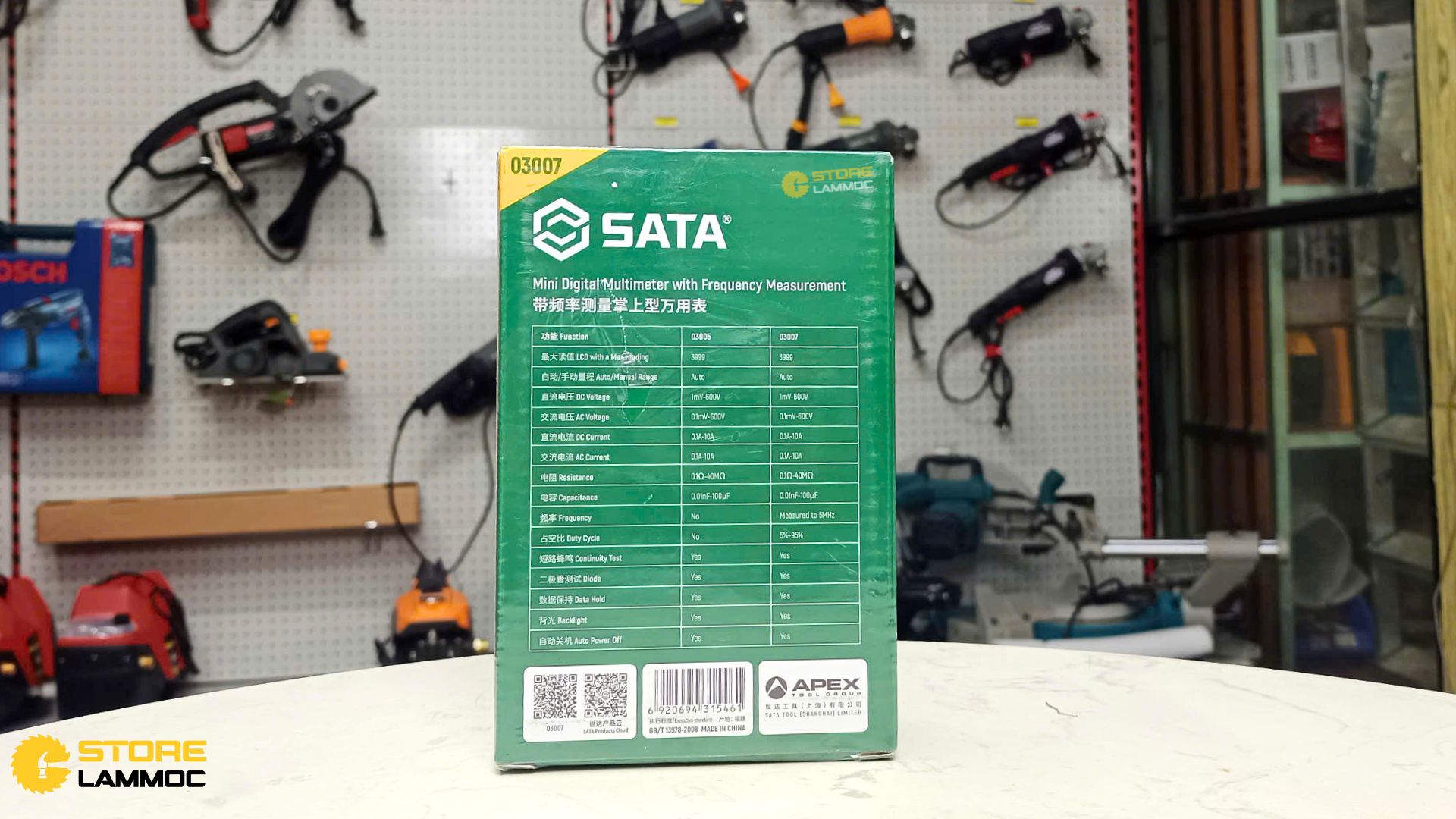 Đồng hồ đa năng 1.5V/10A Sata 03007 - 2