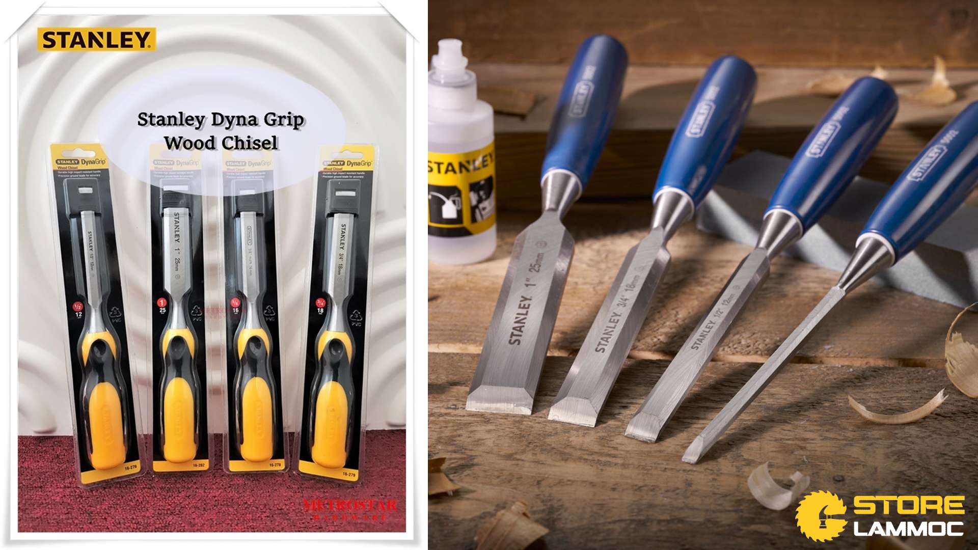 Đục gỗ Stanley