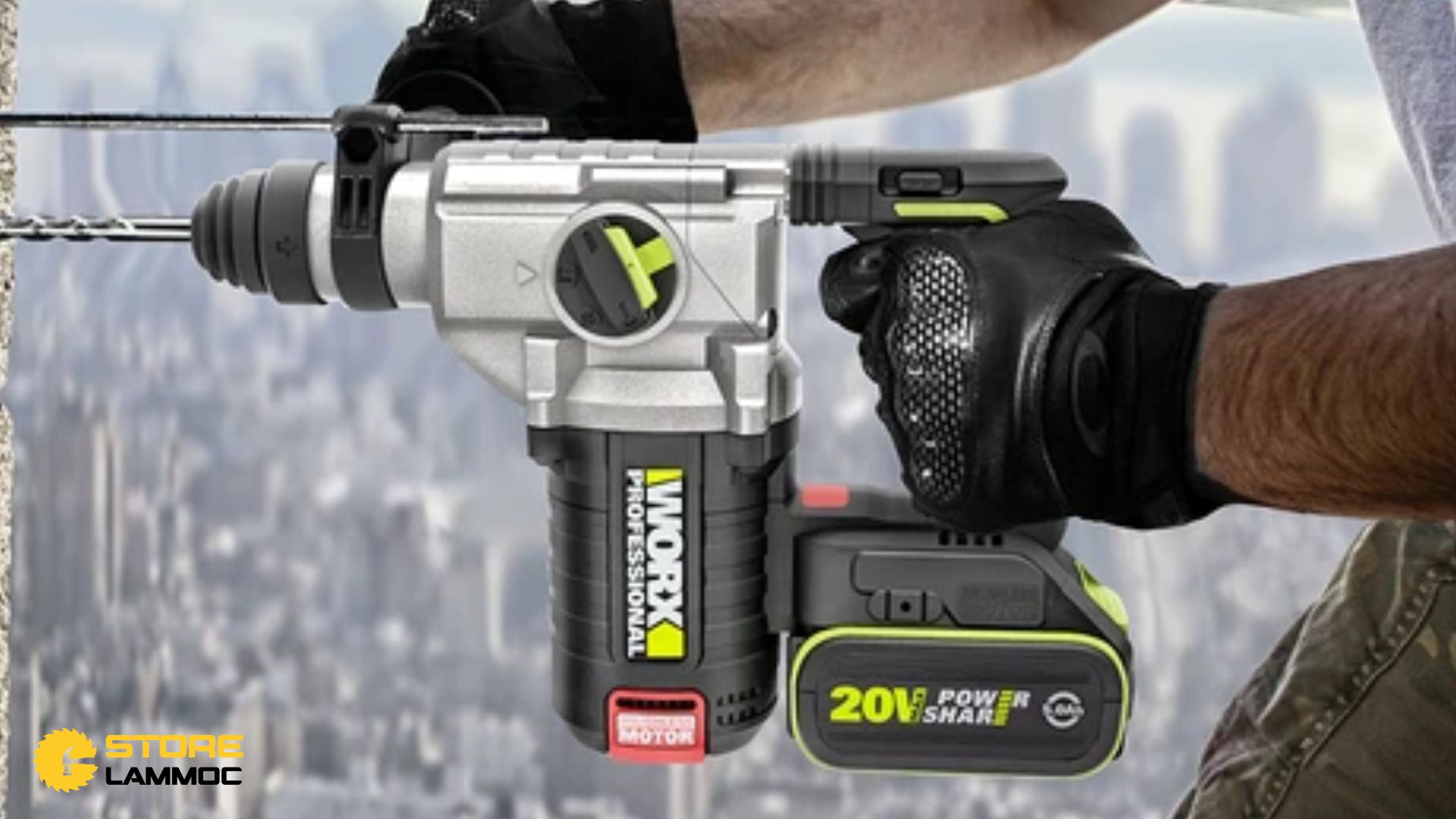 Giới thiệu Sản phẩm Worx WU389