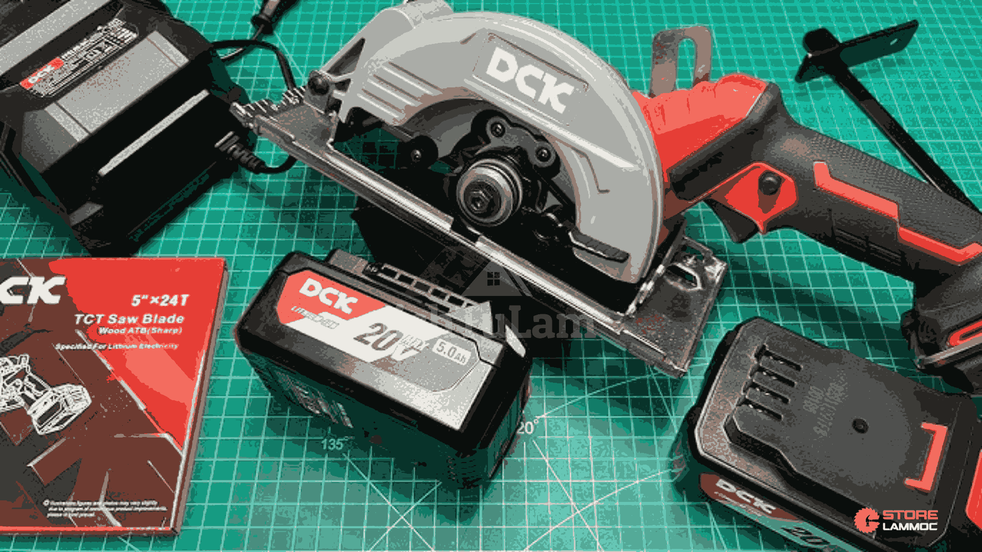 Giới Thiệu Về Cưa Đĩa Pin DCK