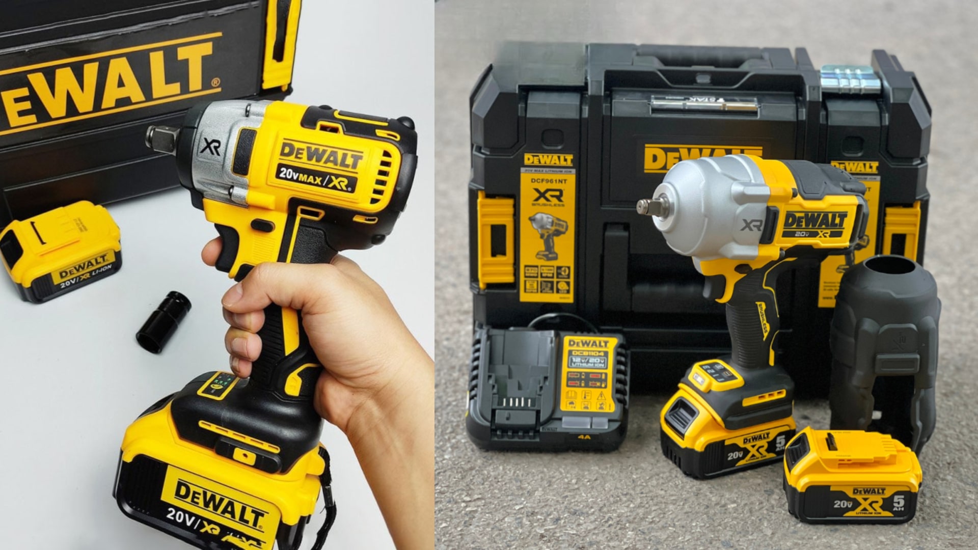 Giới thiệu về máy bắn bu lông Dewalt DCF961
