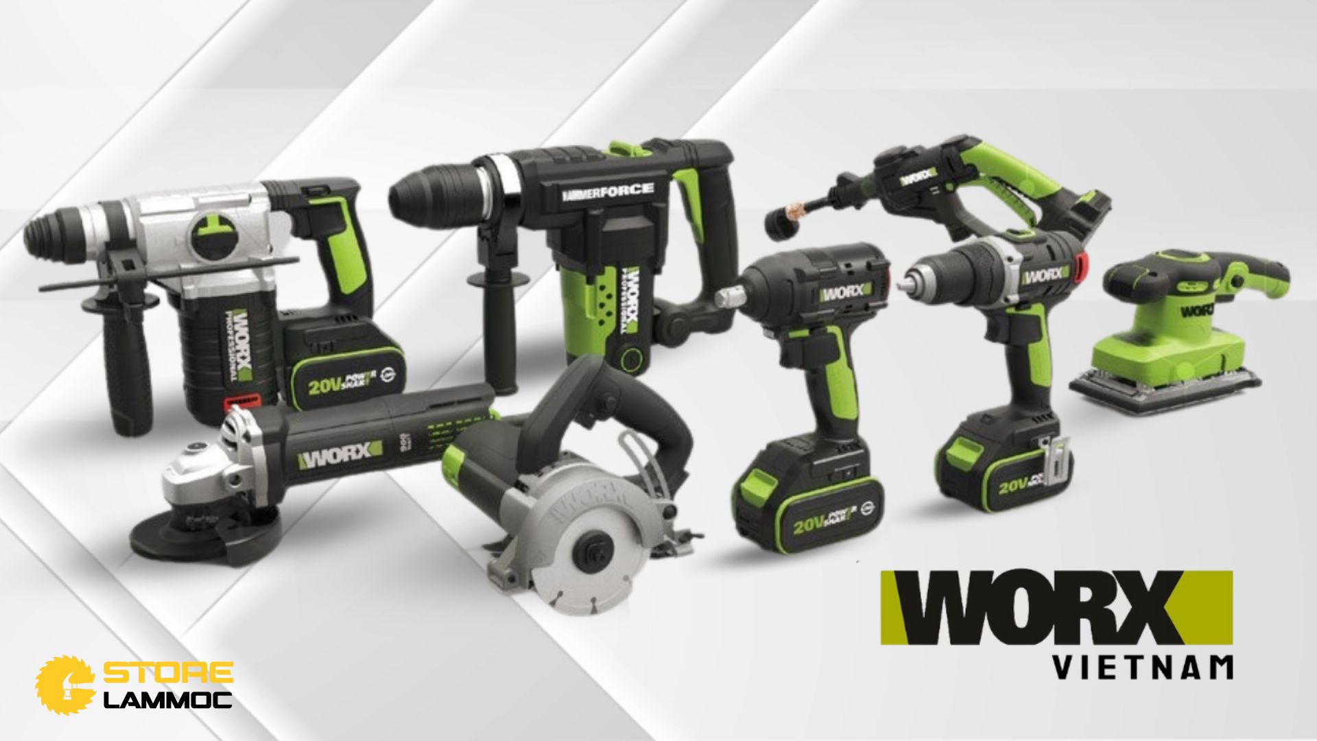 Giới thiệu về thương hiệu Worx