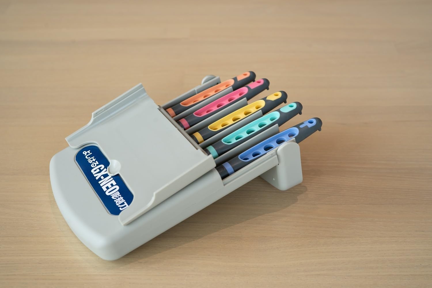 Bộ dao điêu khắc gỗ 5pcs Nhật Bản GX-NEO, cán nhựa Seki Graver Razor YHAC044