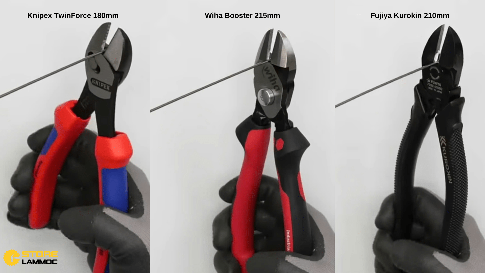 Hiệu suất cắt dây thép của 3 loại kìm