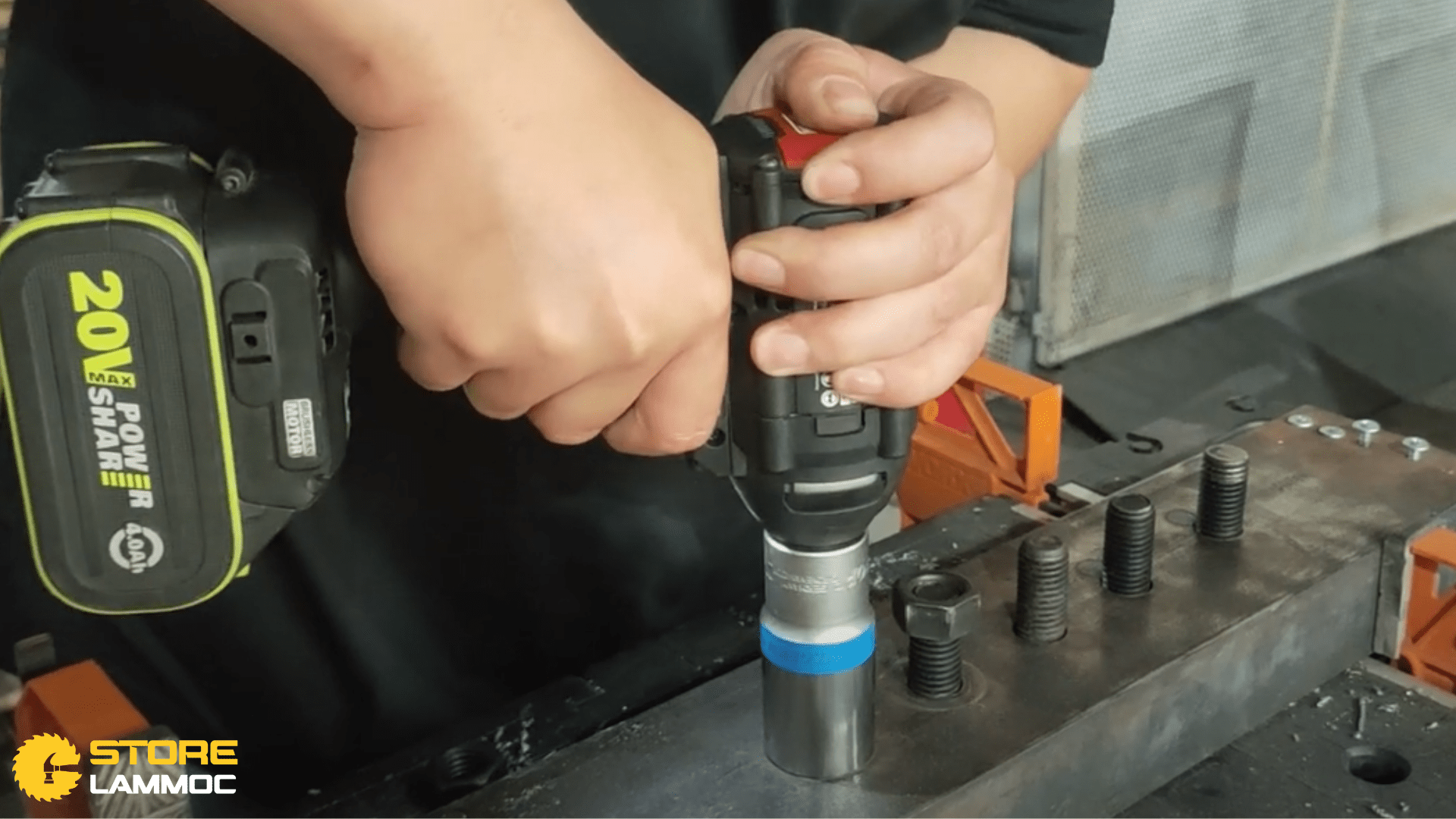 Hiệu suất của máy bu lông pin Worx WU279