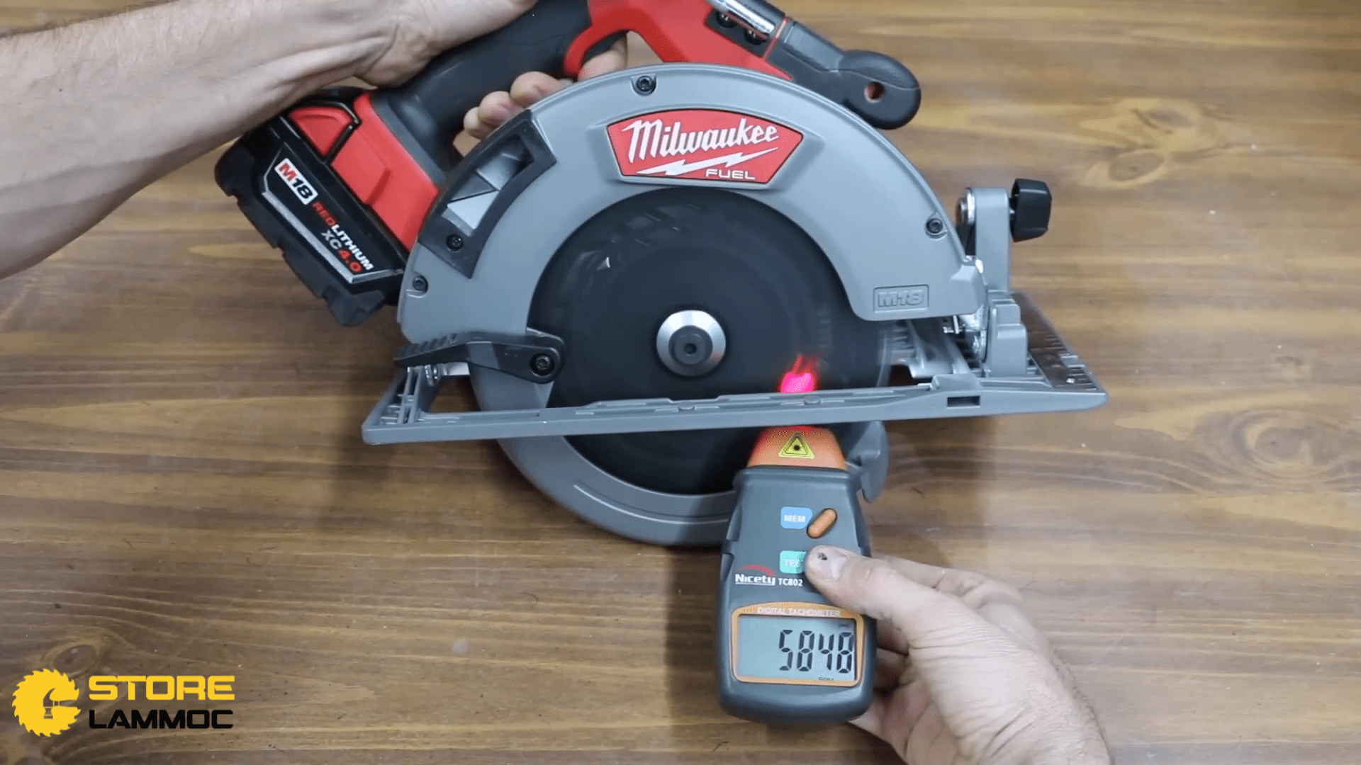 Hiệu suất của máy cưa Milwaukee