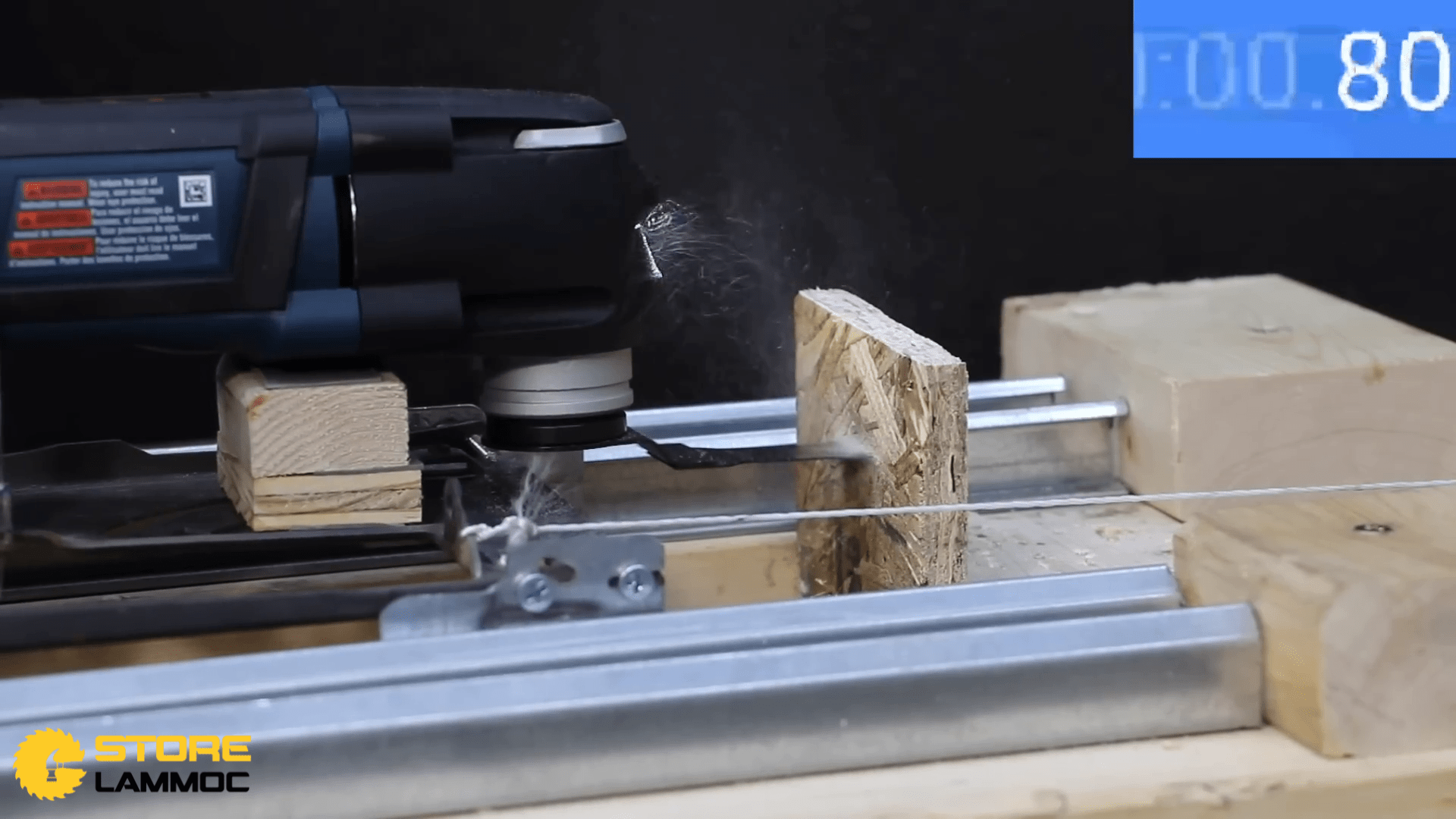 Hiệu suất và độ ồn của máy cắt rung pin Bosch