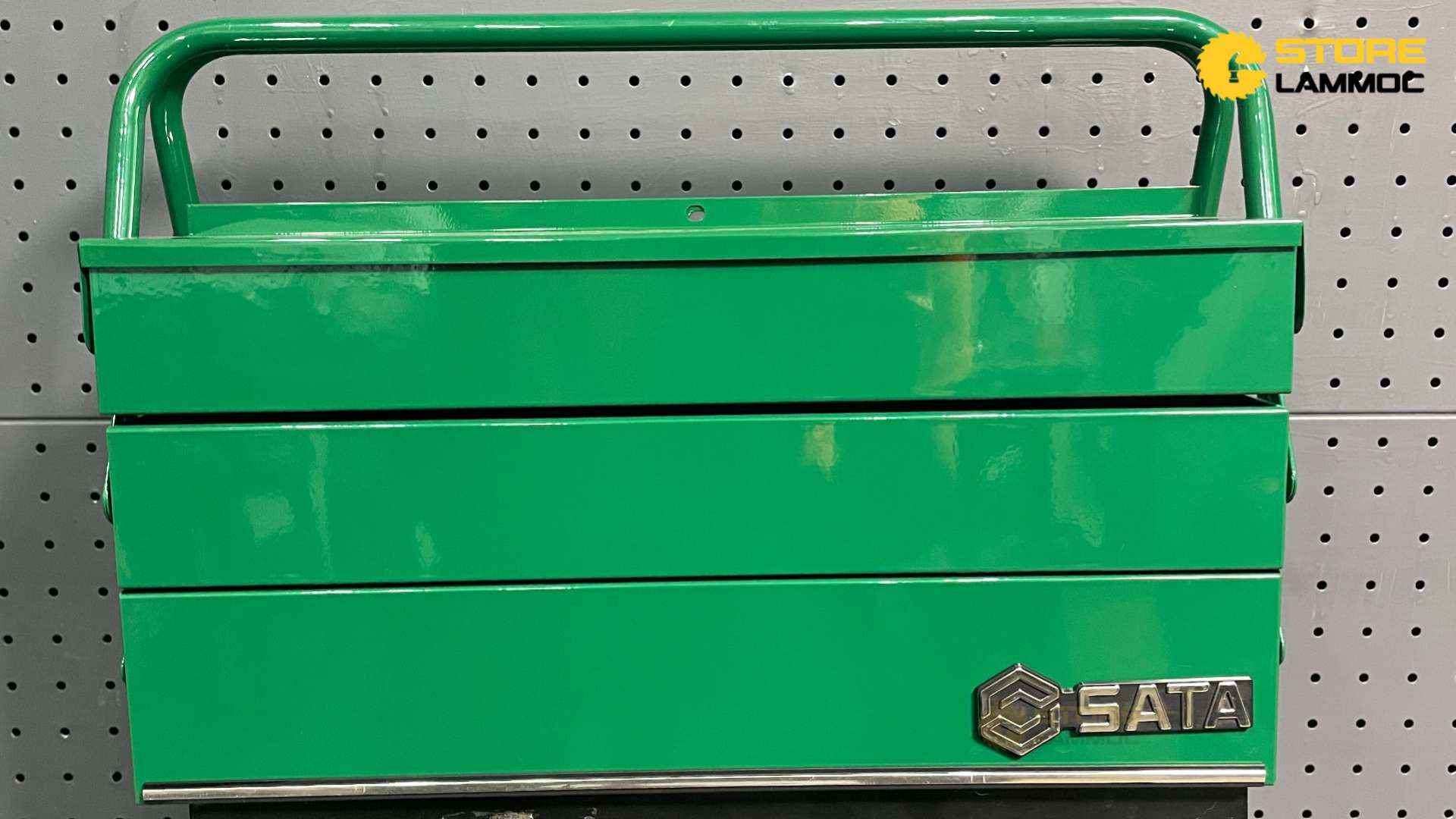 Hộp đựng đồ nghề 17 inch 5 ngăn cầm tay bằng thép Sata 95104A