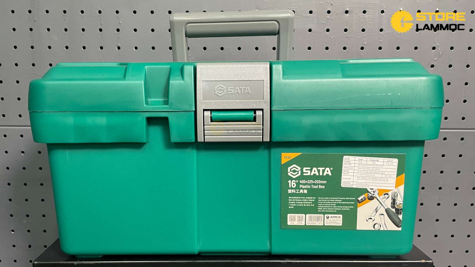 Hộp đựng đồ nghề bằng nhựa 16inch Sata 95162