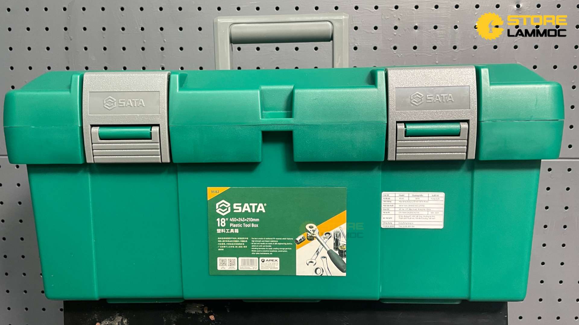 Hộp đựng đồ nghề bằng nhựa 18inch Sata 95163