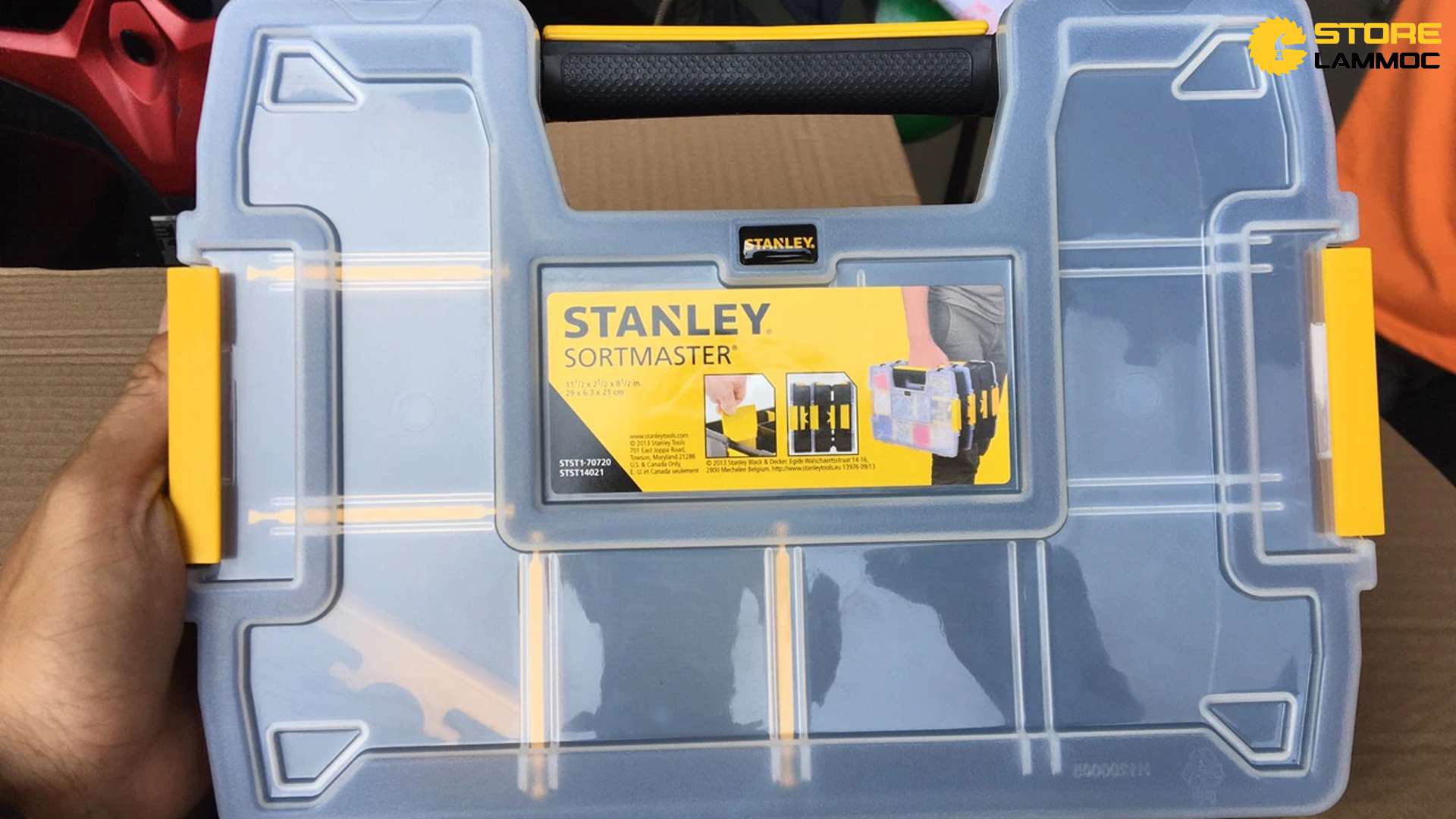 Hộp đựng ốc vít 10 ngăn Stanley STST14021-8