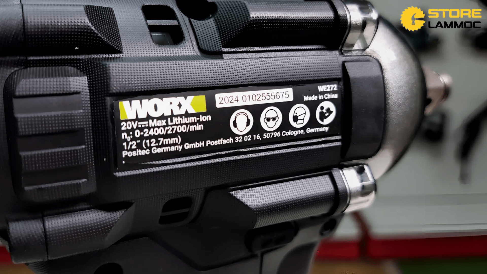 Hộp số của bu lông pin Worx WE272