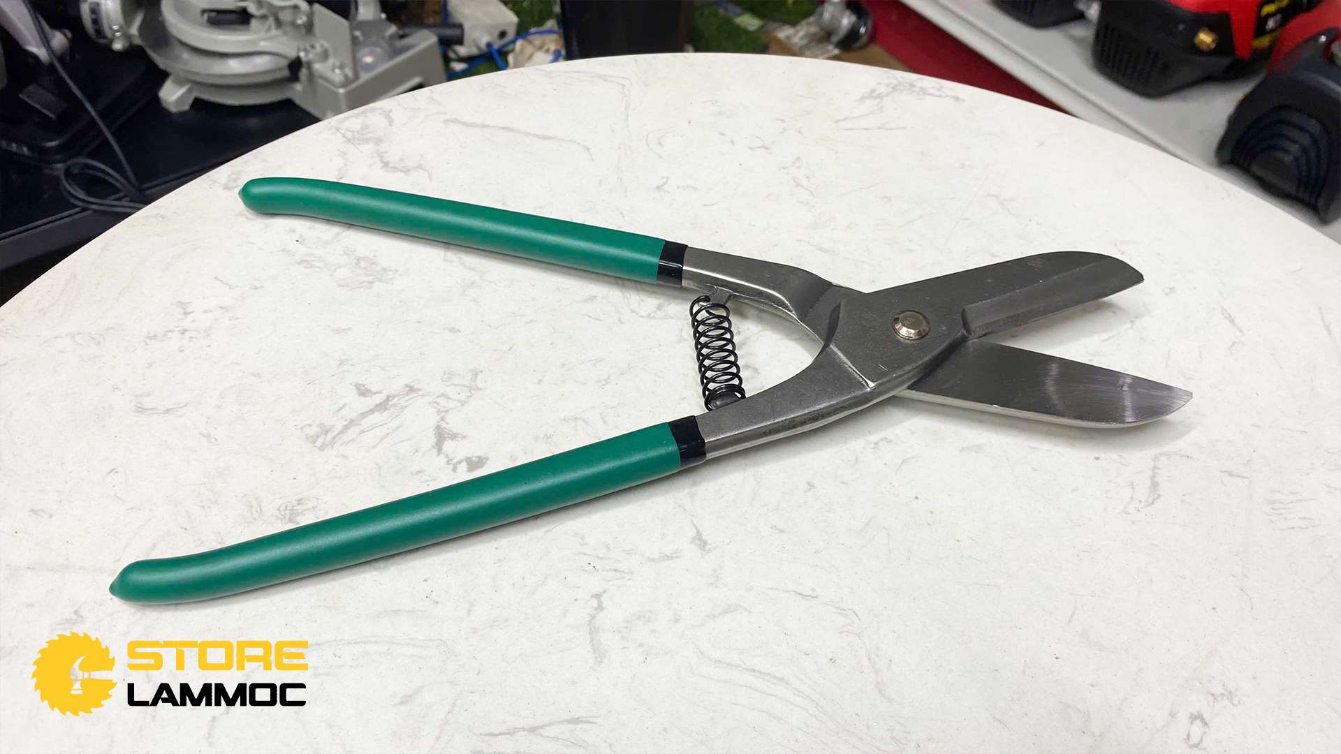 Kéo cắt tôn loại mũi thẳng 14inch Sata 93204