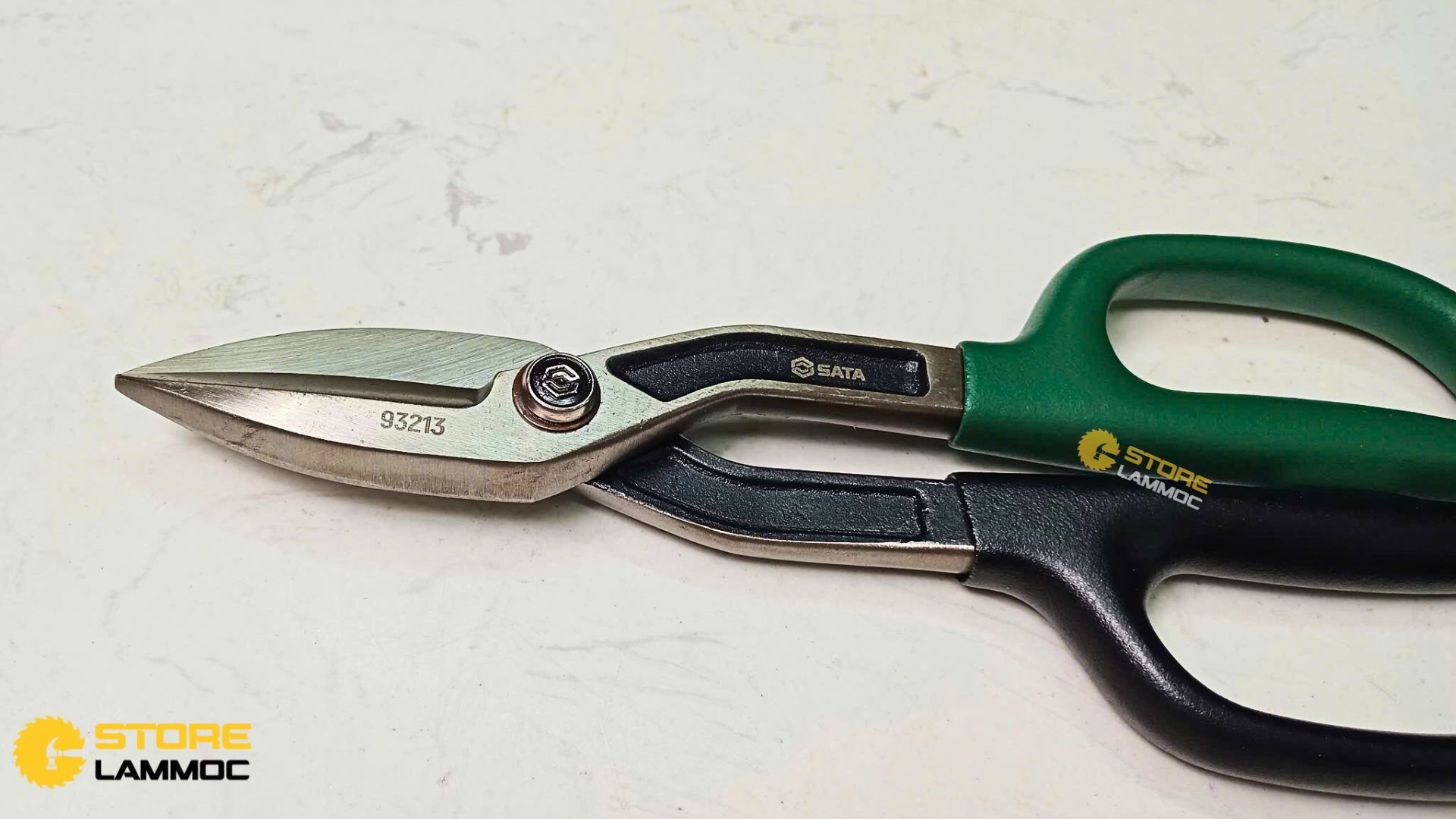 Kéo cắt tôn loại mũi thẳng 260mm Sata 93213 - 2