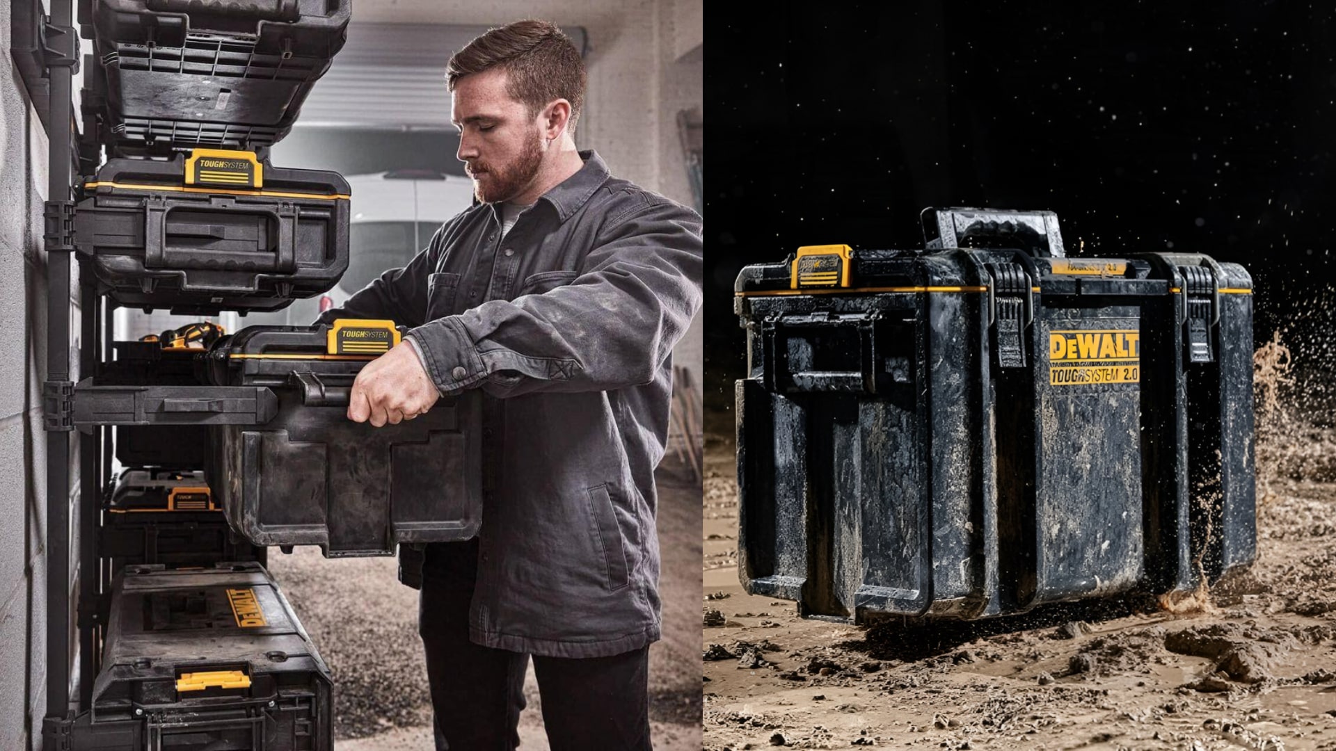 Khám phá chiếc thùng Dewalt vô cùng thông minh và tiện dụng