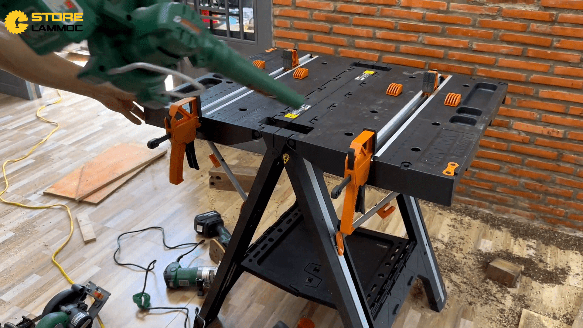 Kích thước của bàn Worx WX051