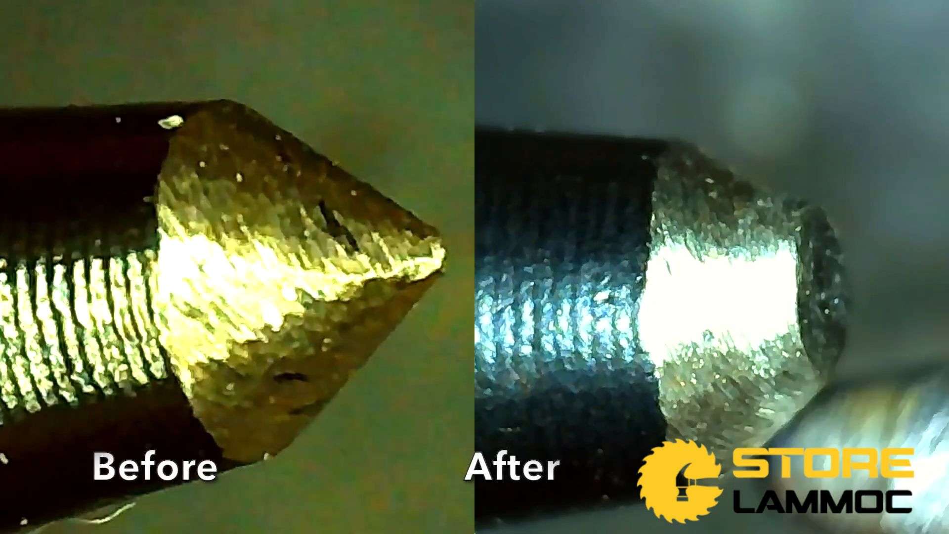 Kiểm tra đầu lấy dấu bông tu trên thép cứng