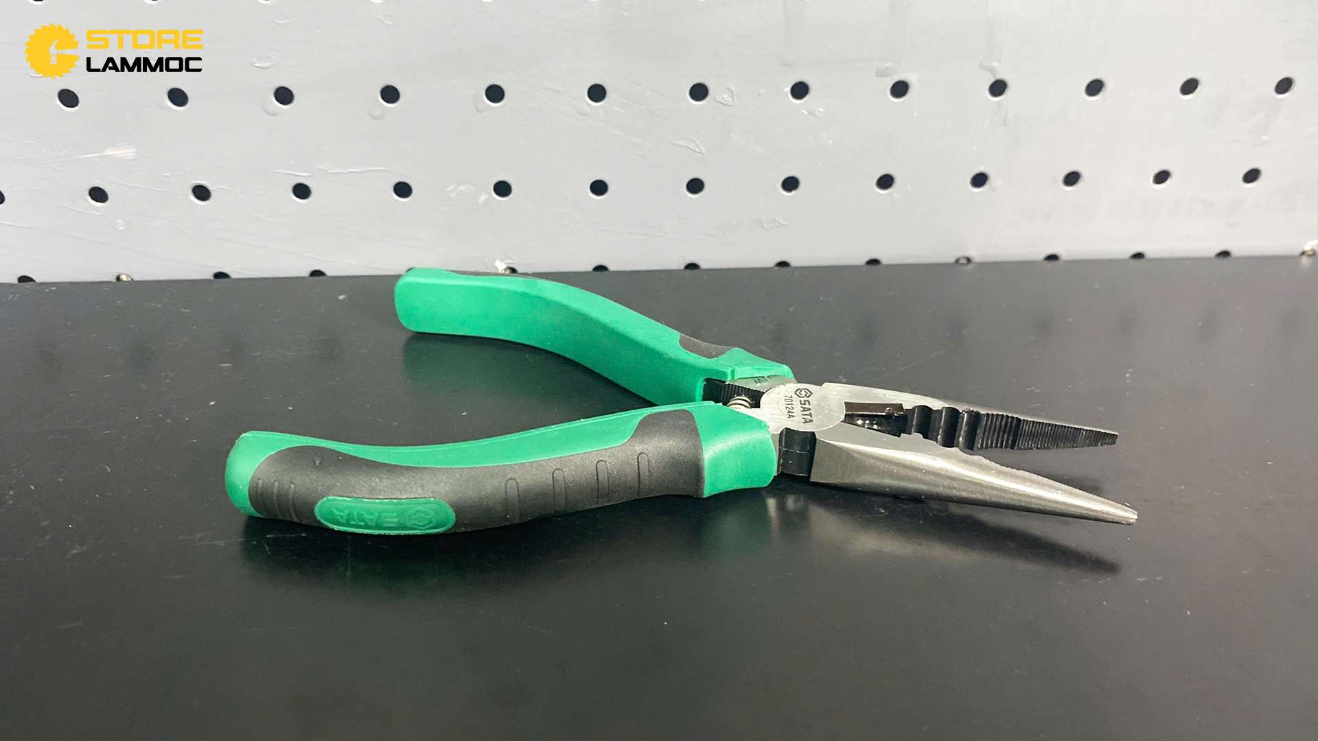 Kìm cắt mũi nhọn 6inch Sata 70124A