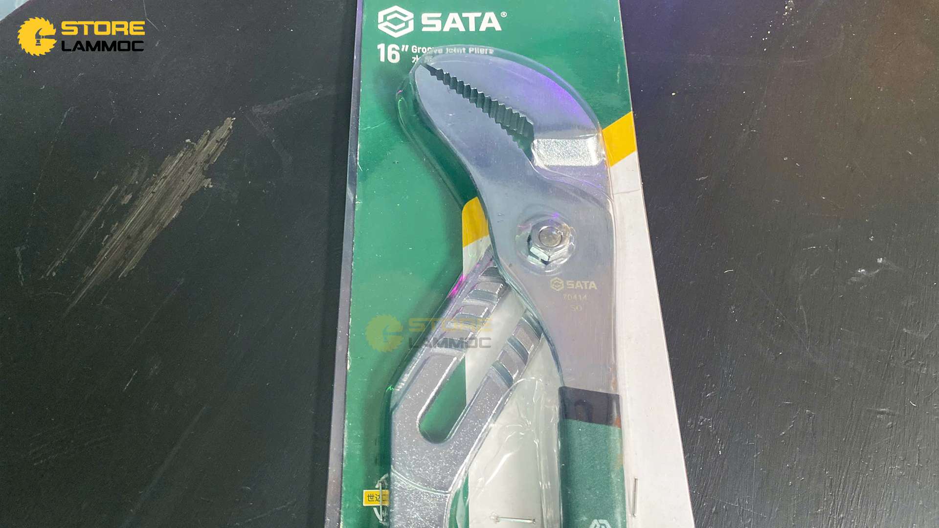 Kìm cắt ống khớp rãnh trượt 16inch Sata 70414