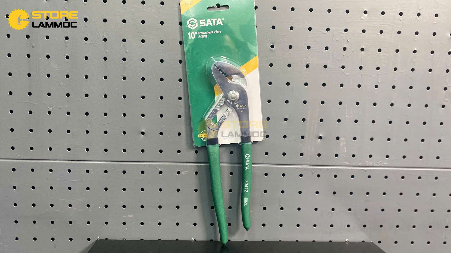 Kìm mỏ quạ 10in/250mm Sata 70412