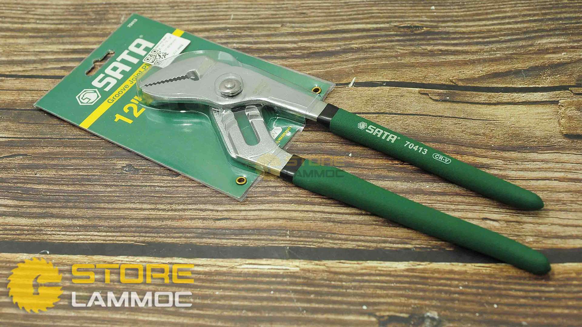 Kìm mỏ quạ 12in/300mm Sata 70413