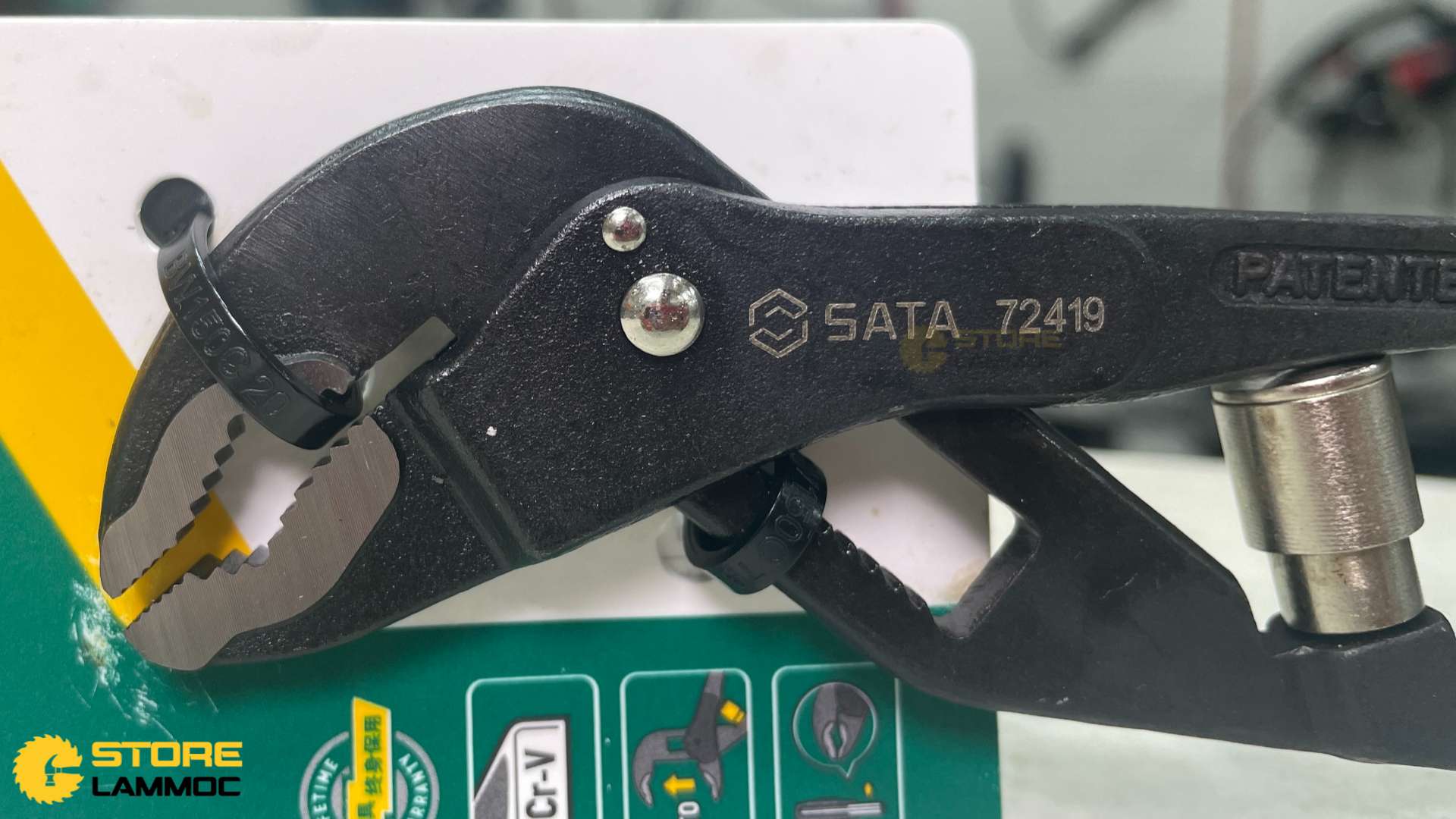 Kìm mỏ quạ 7inch Sata 72419