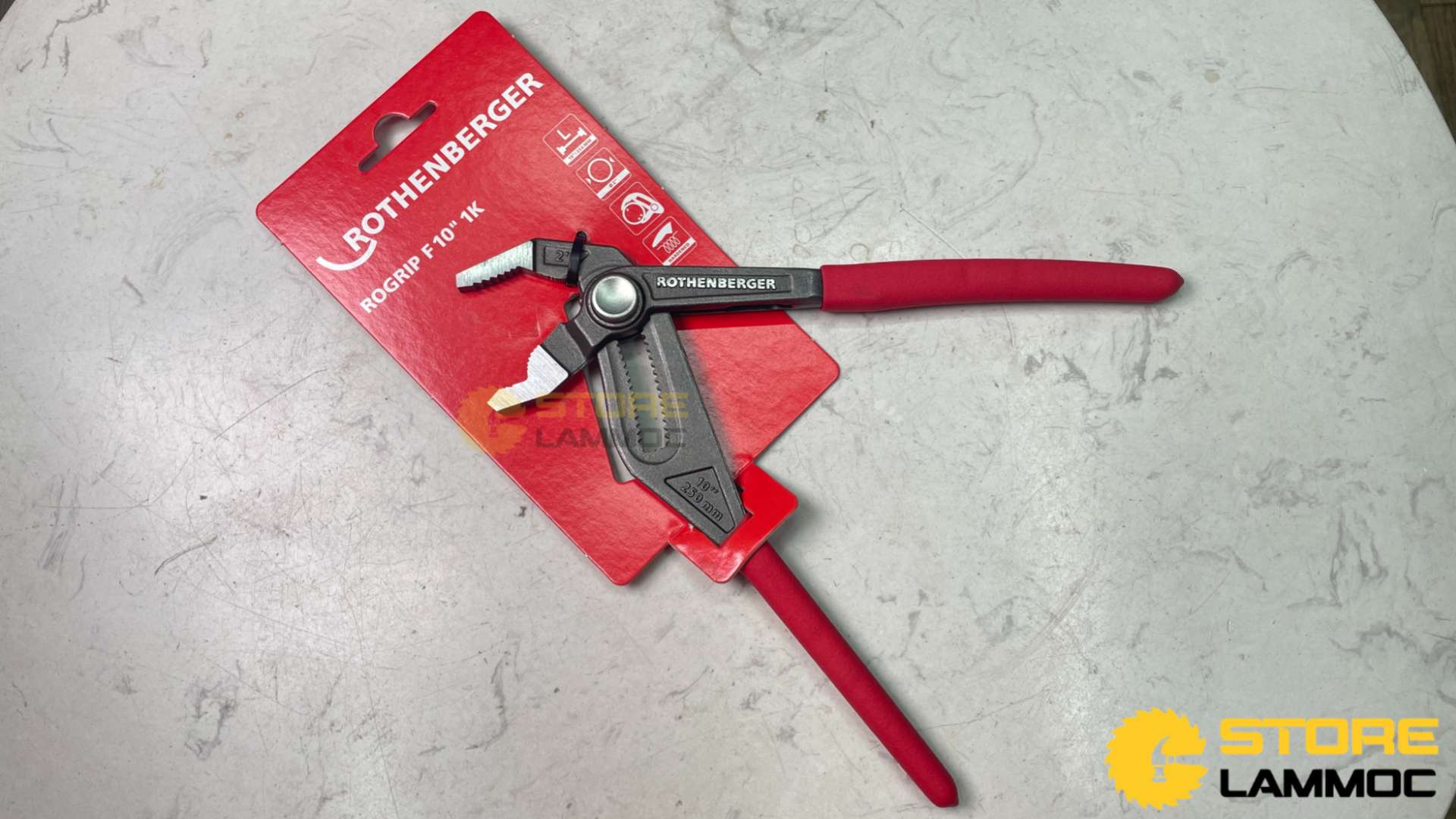 Kìm mỏ quạ dòng F 10inch 1K 60mm Rothenberger 1000002704