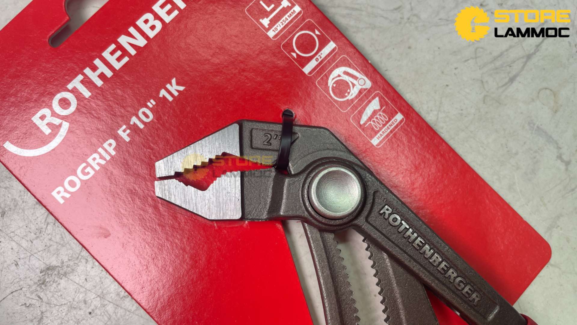 Kìm mỏ quạ dòng F 10inch 1K 60mm Rothenberger 1000002704