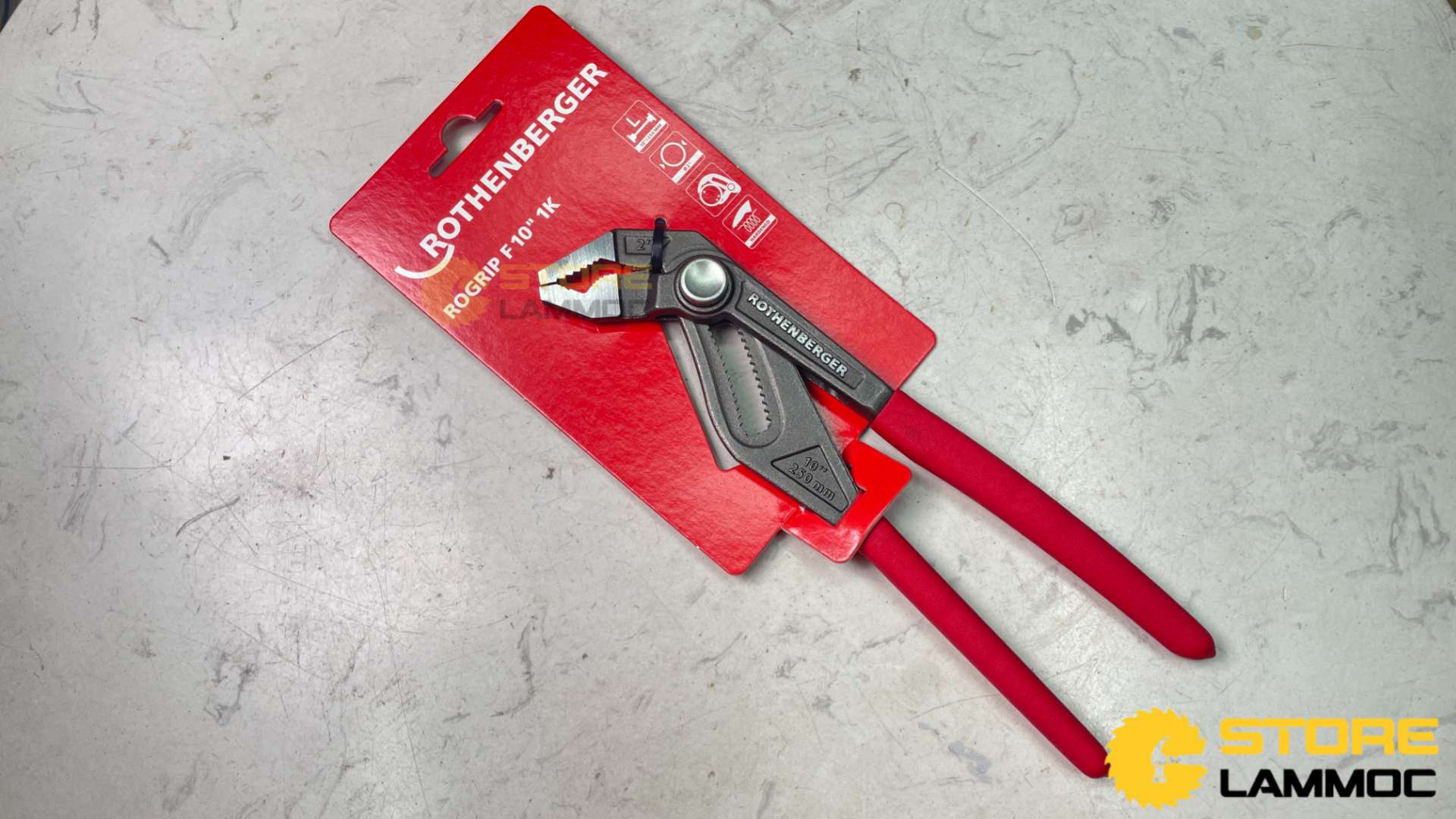 Kìm mỏ quạ dòng F 10inch 1K 60mm Rothenberger 1000002704