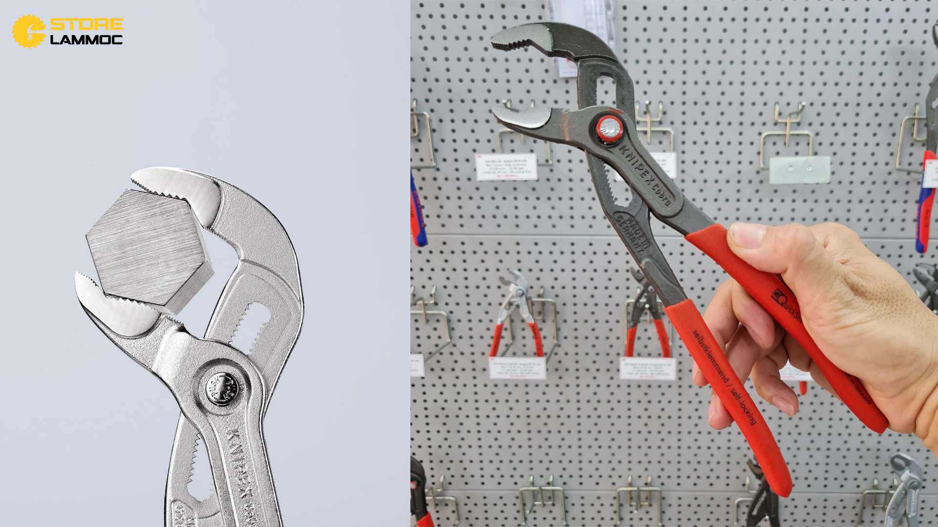 kìm mỏ quạ Knipex Cobras